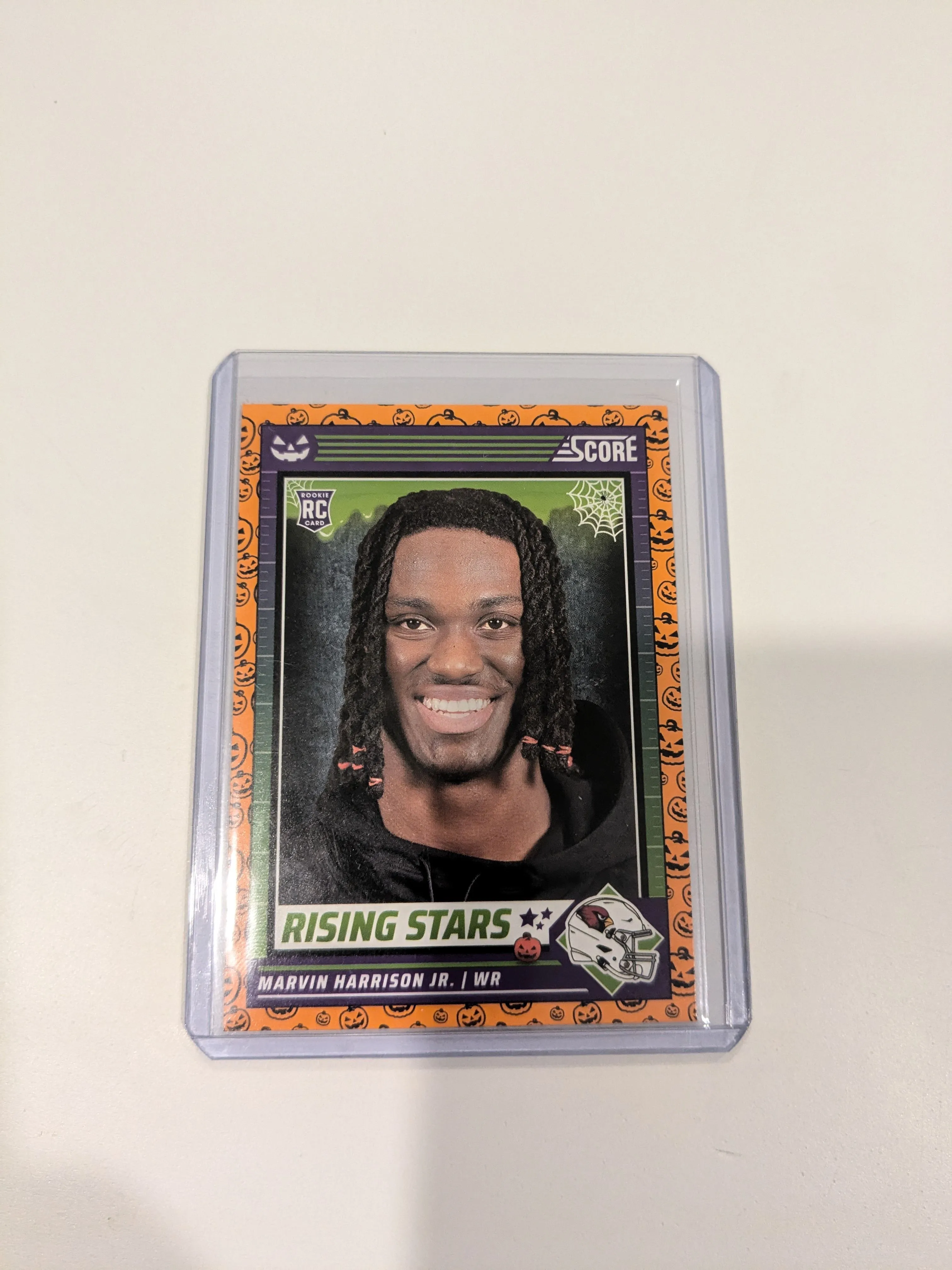 Product image for 2024 Score-A-Treat Marvin Harrison Jr. Rising Stars Pumpkin RC