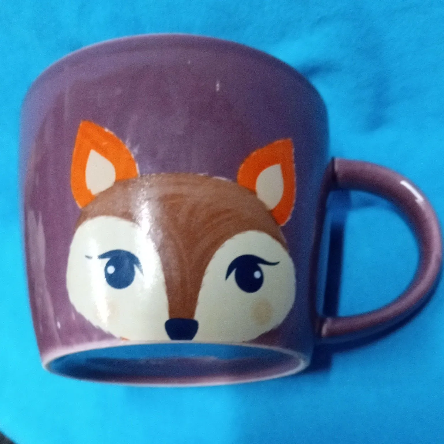 Product image for a set of two Fox mugs