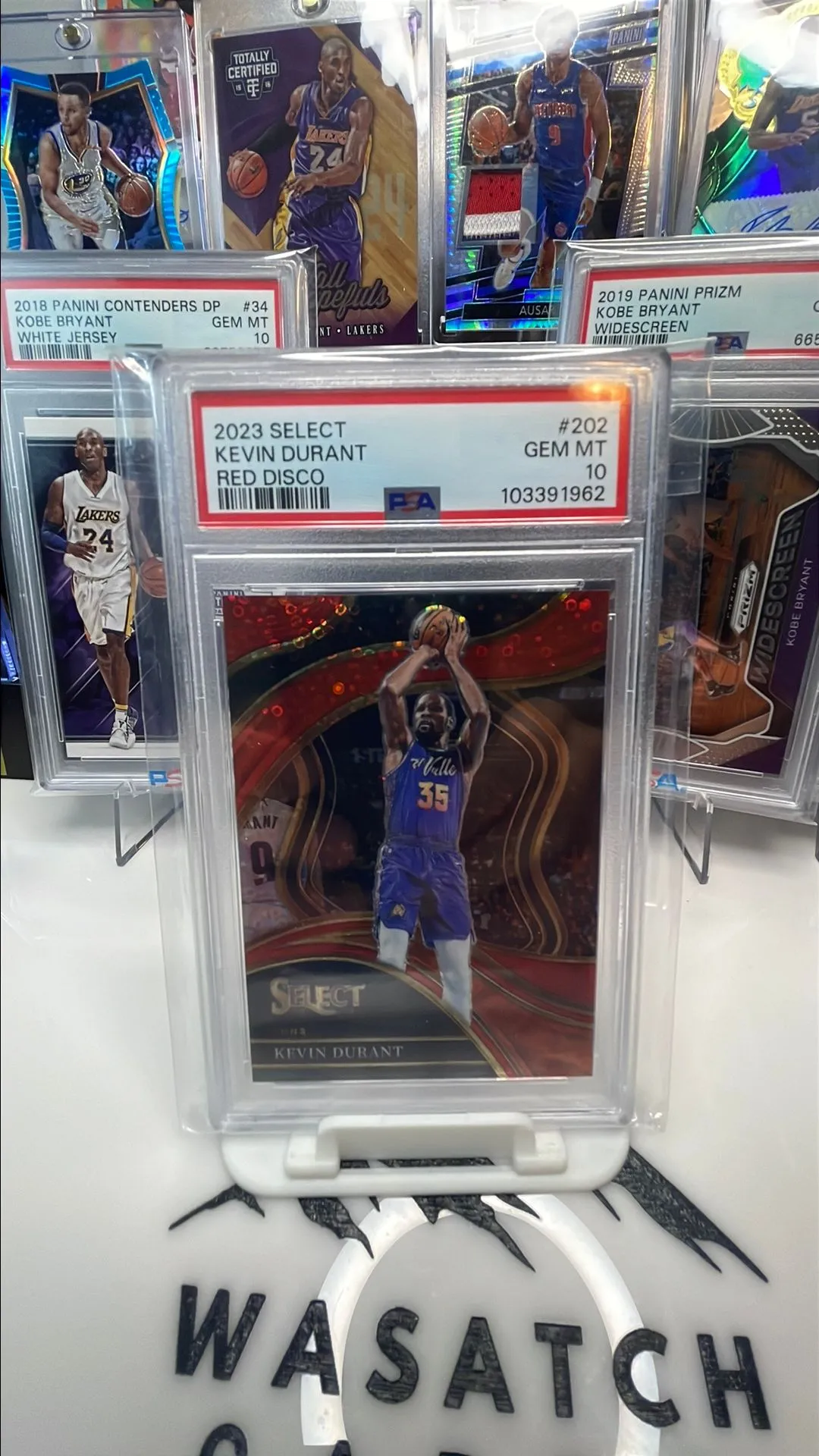 Product image for 2023 Select Kevin Durant Disco PSA 10