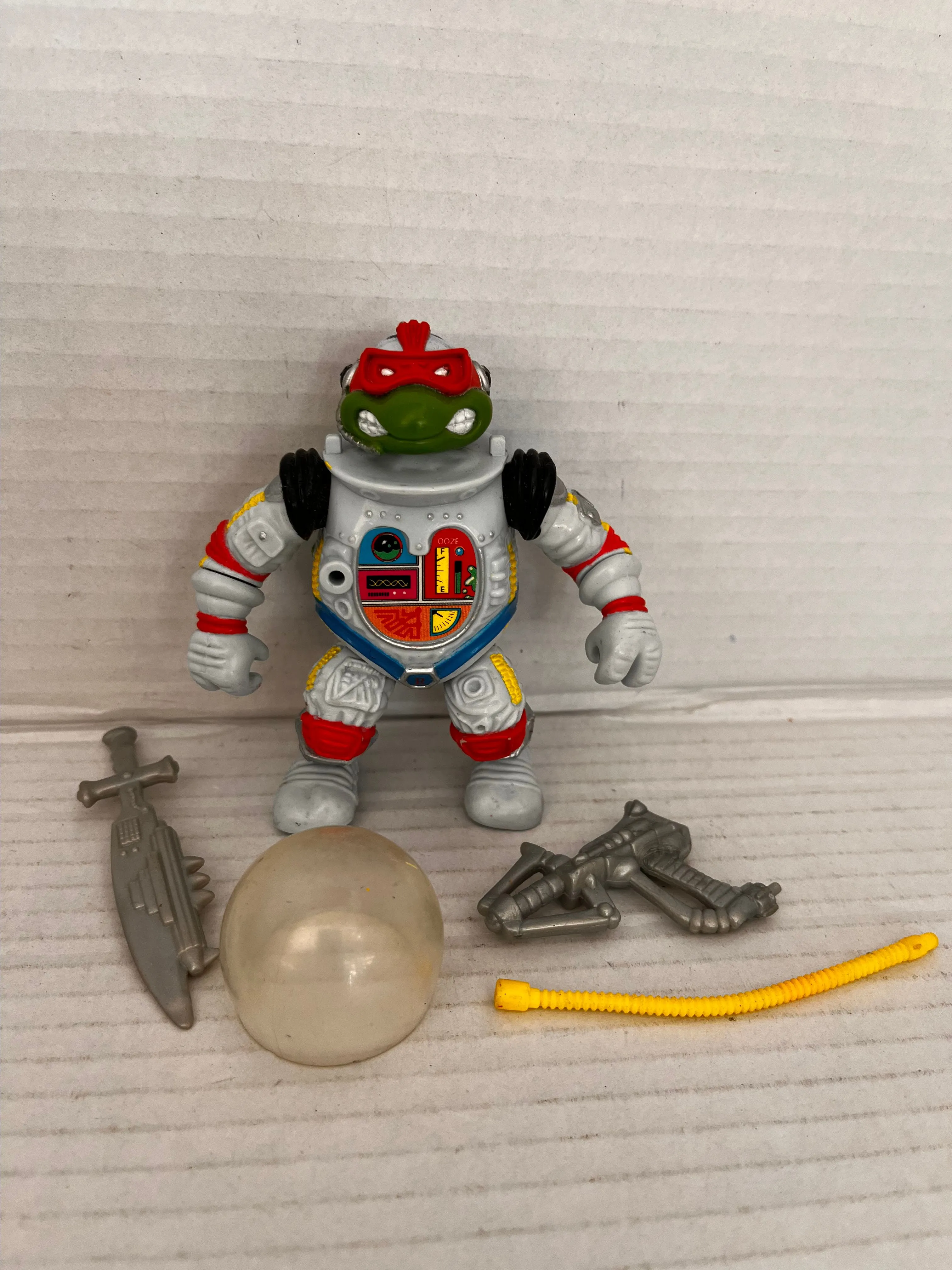 Product image for Vtg TMNT Disguised Turtles RAPH THE SPACE CADET 100% COMPLETE #1