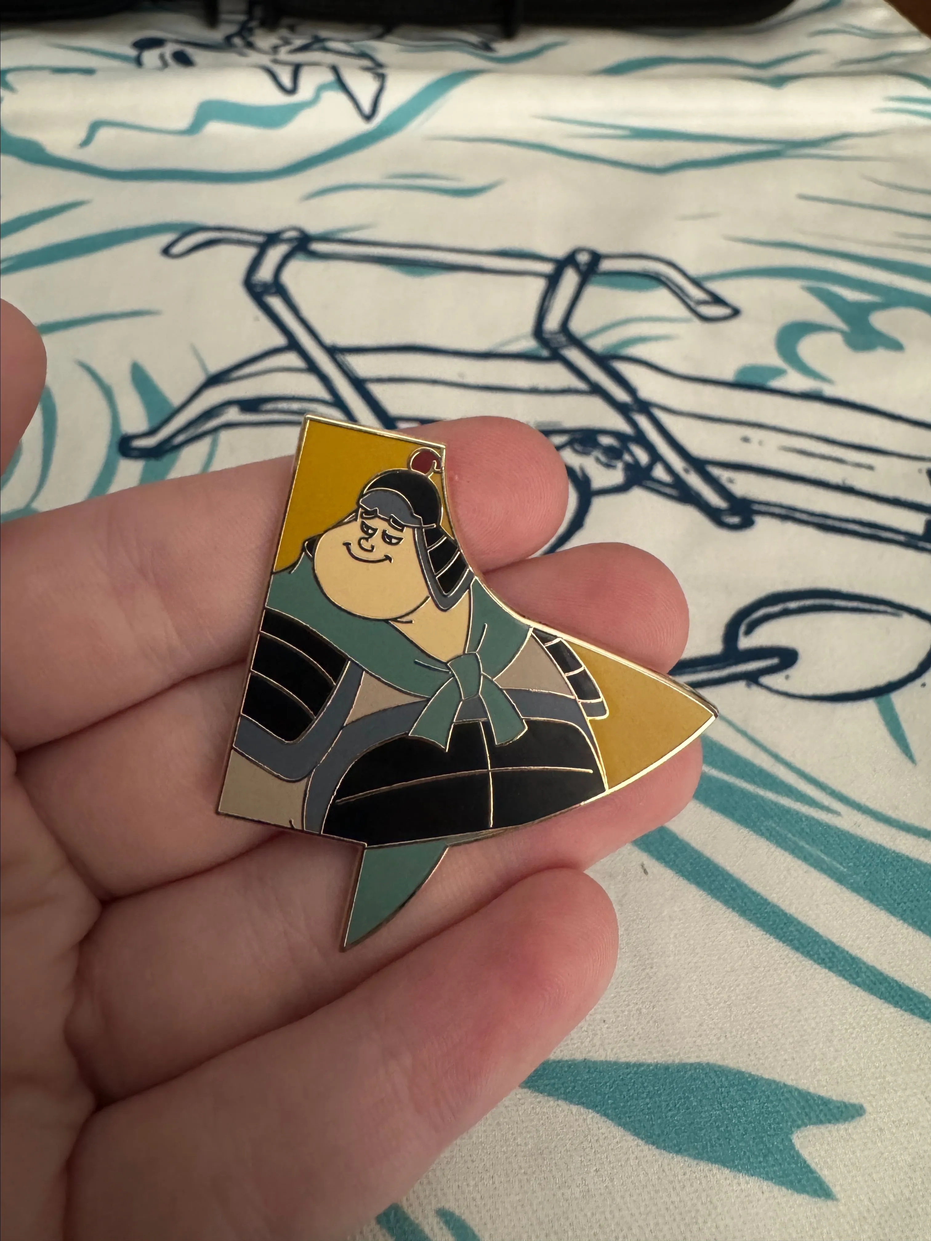Product image for Disney Parks Mulan 25th Anniversary Mystery Disney Pin - Chien Po