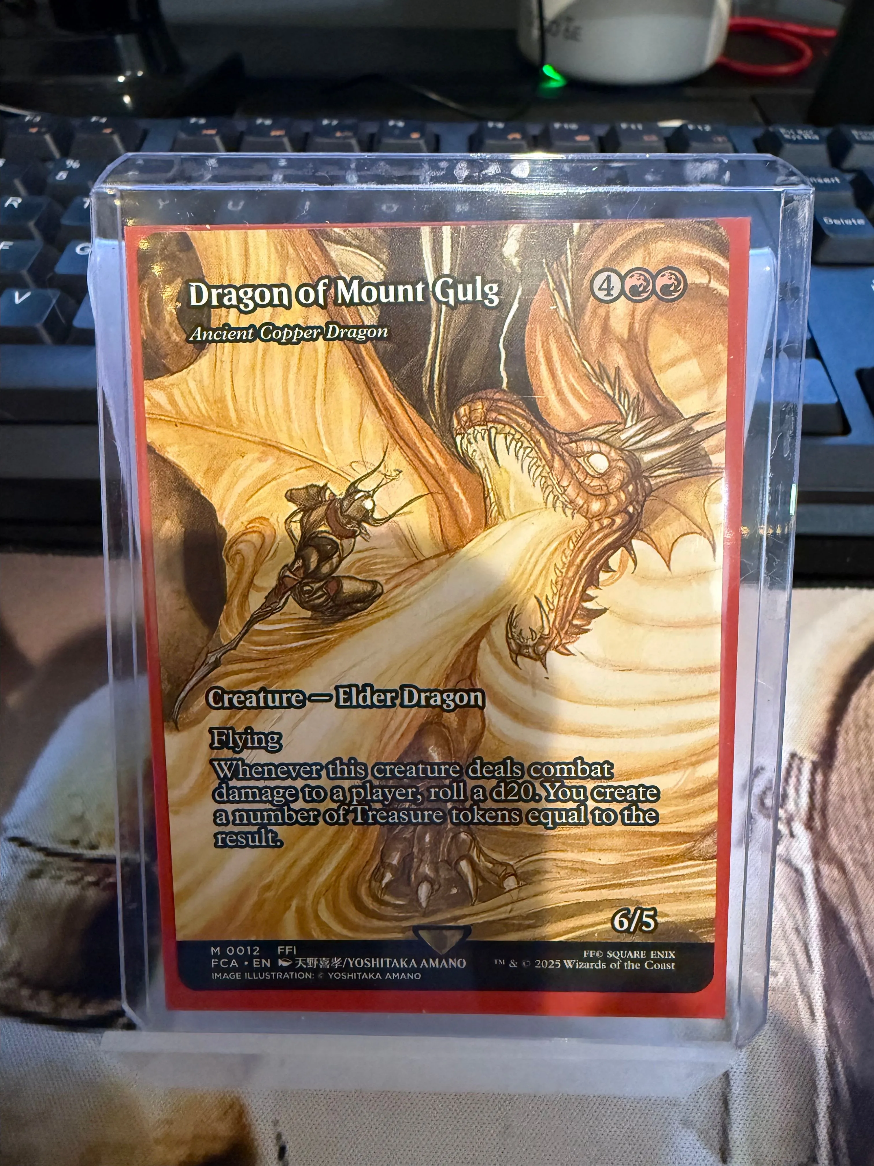 mtg final fantasy copper dragon Ancient Copper Dragon [PRE