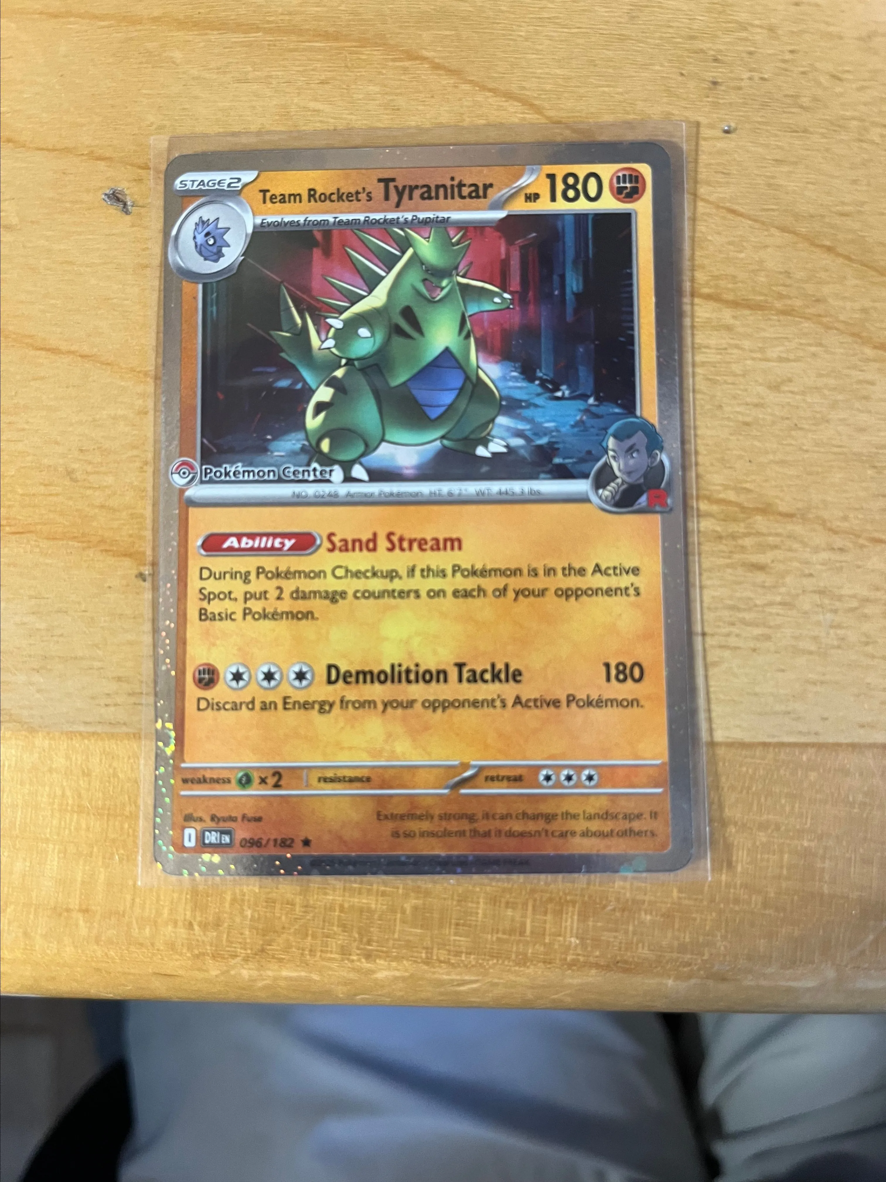 Team Rocket's Tyranitar [Pokemon Center] #96 Exclusive Promo  Whatnot:  Shop, Sell, Connect