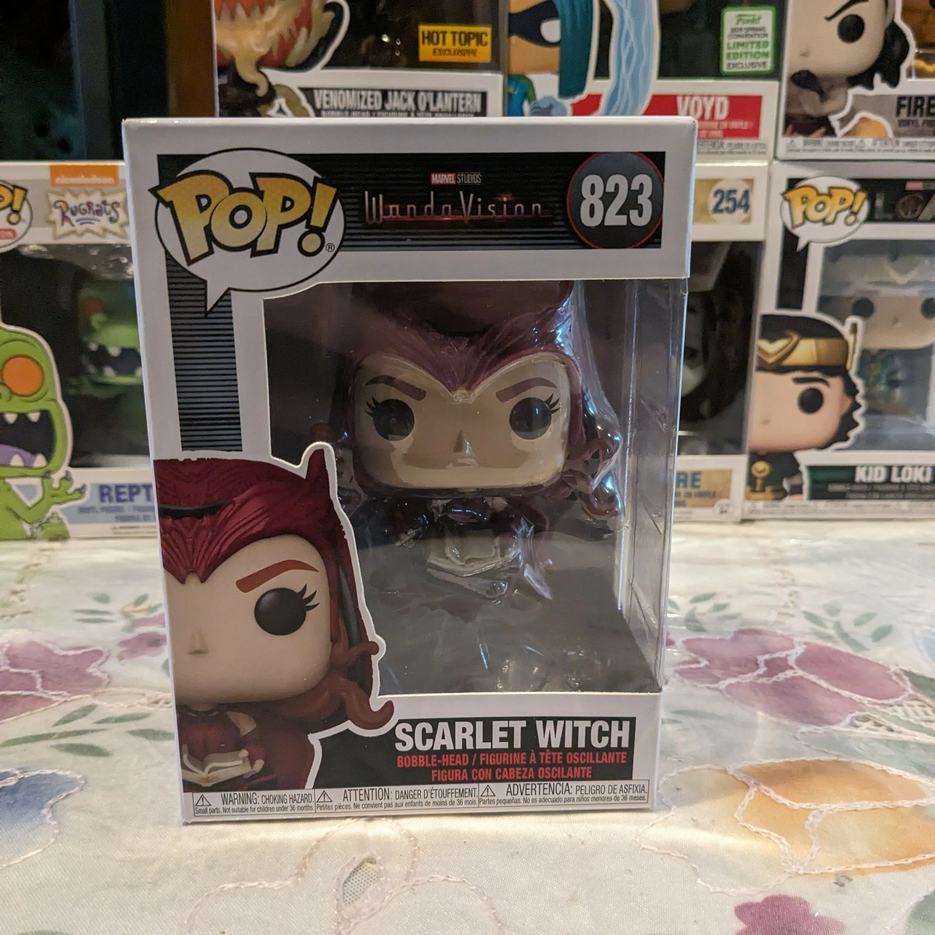 Product image for FunkoPop! Wanda Vision Scarlet Witch #823