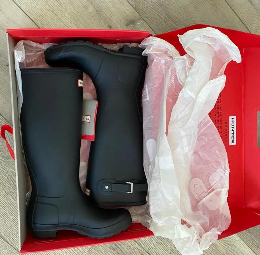 Product image for Authentic Hunter tall rain boots