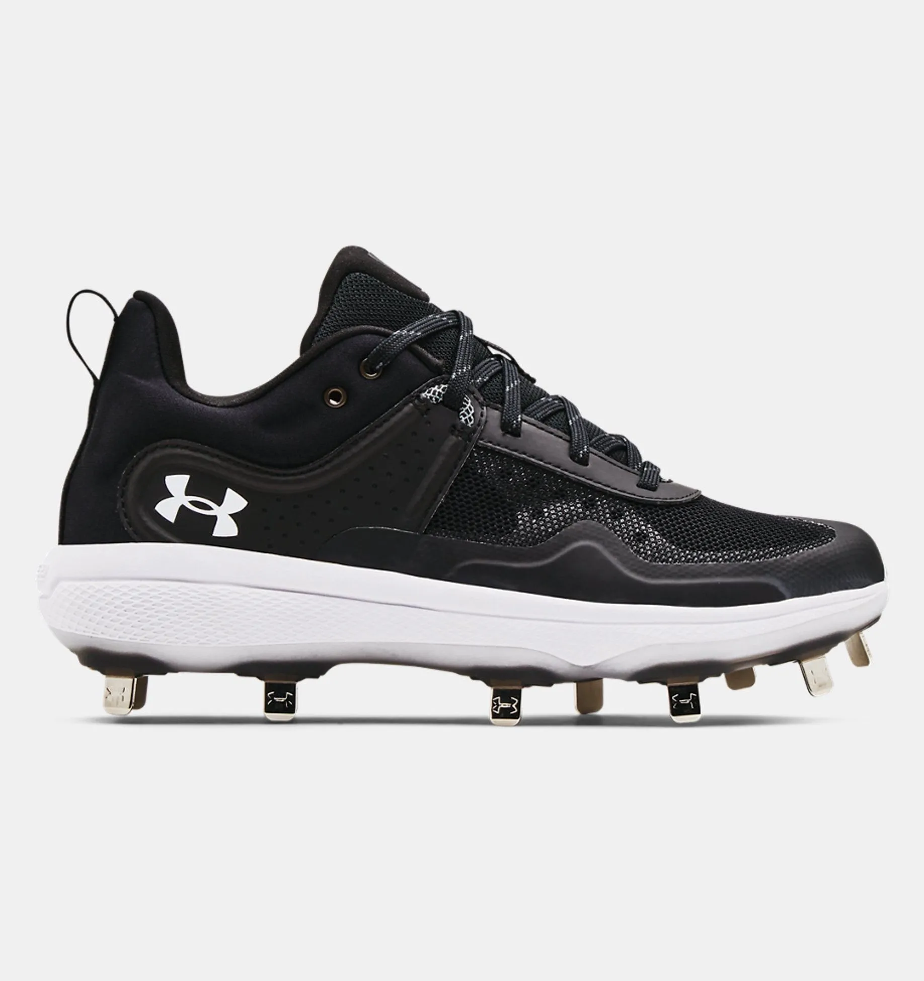 Product image for Under Armour Womens Glyde MT Softball Cleats Metal -  3024328-001 Size 5.5