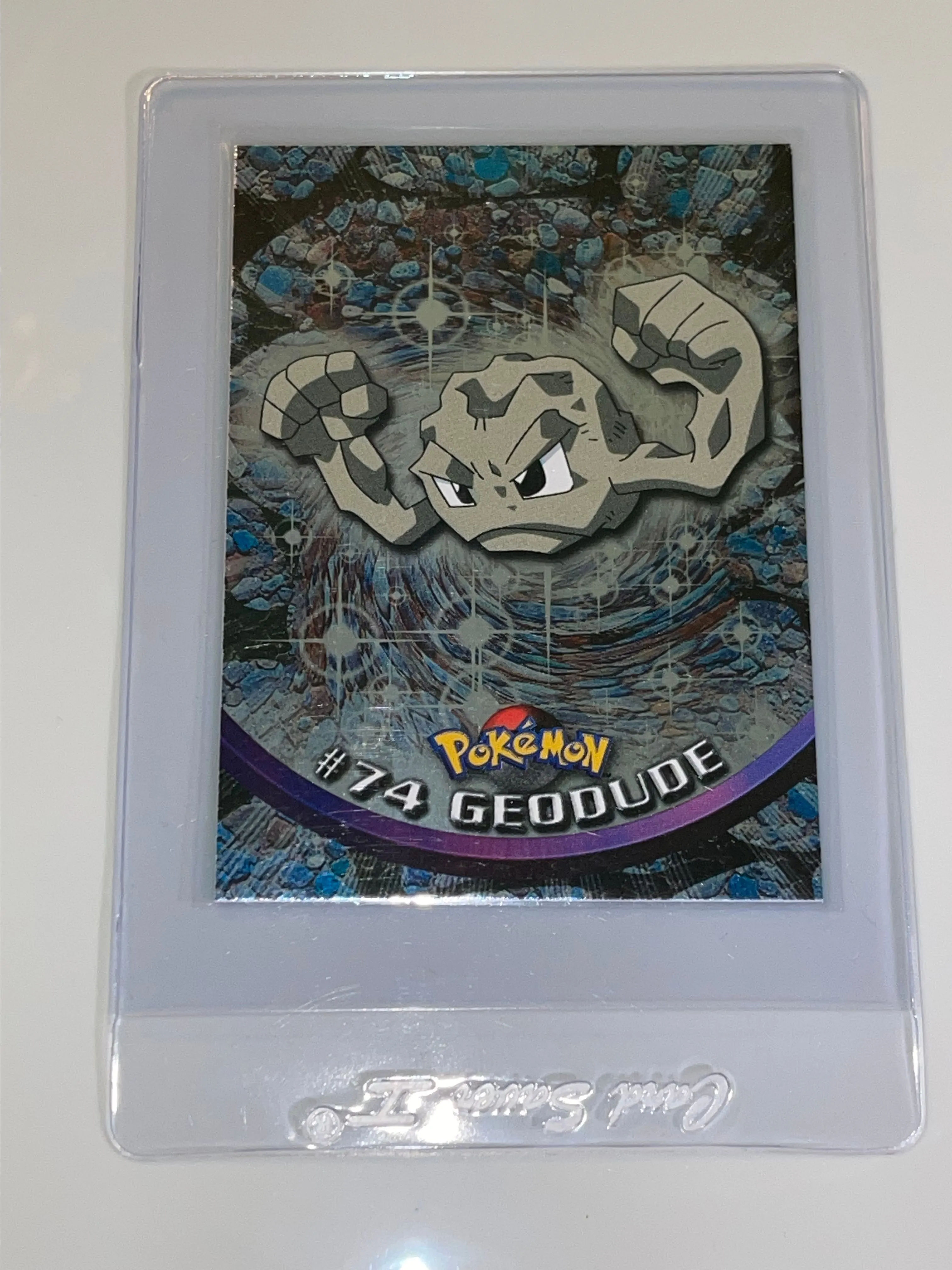 VINTAGE) GEODUDE HOLO  1999 POKMON TOPPS ITALIAN FIRST PRINT UK EDITION   Whatnot: Shop, Sell, Connect