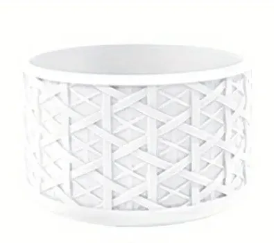 Product image for NEW Tumbler Silicone Boot - WHITE Criss Cross 