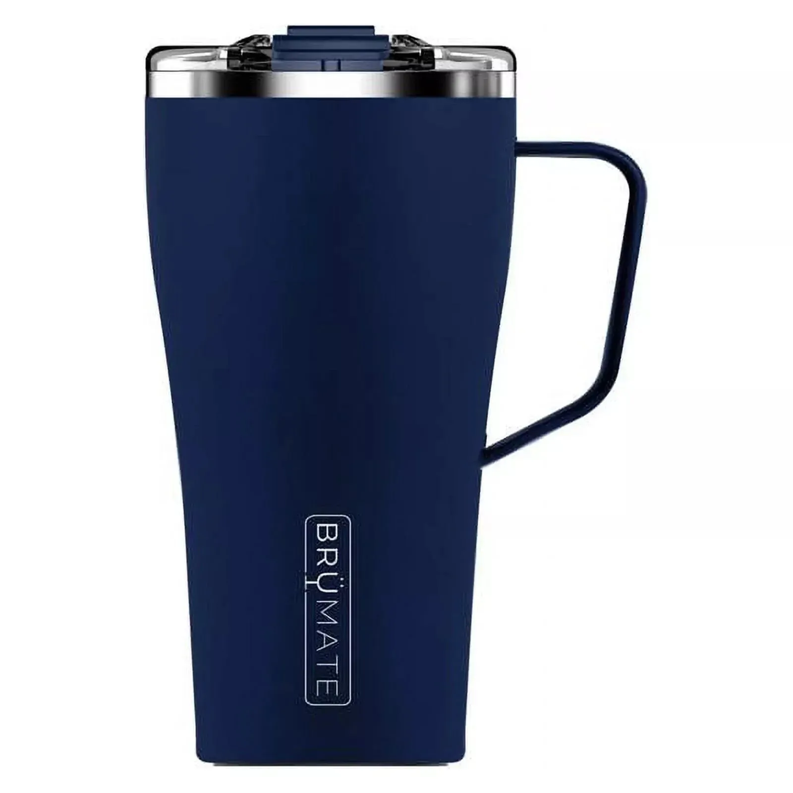Product image for NIB Brumate Toddy 22oz 100% Leak Proof Insulated Coffee Mug with Handle & Lid - NAVY MATTE