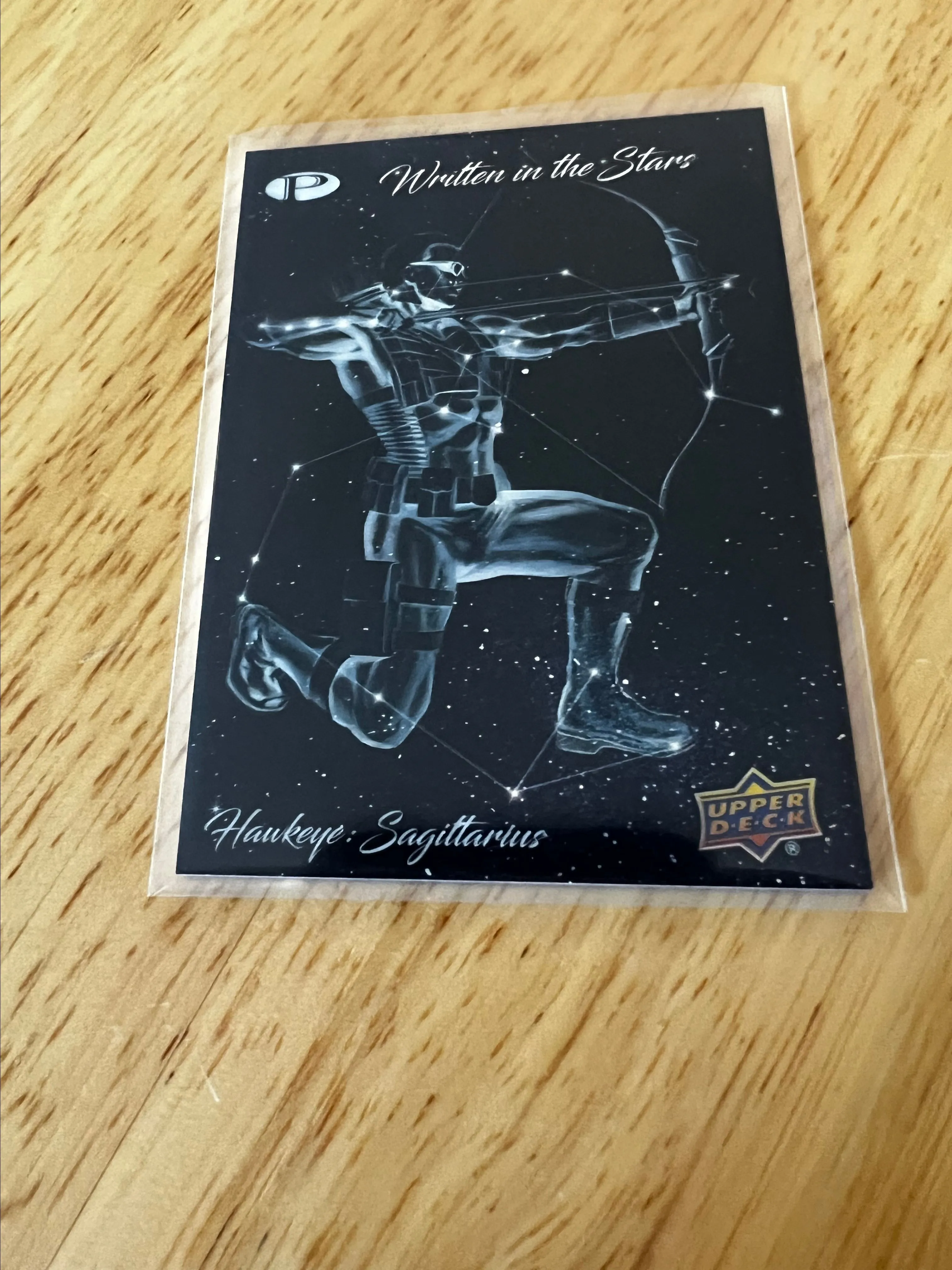 Product image for 2019 Upper Deck Marvel Premier Written in the Stars Hawkeye #WIS-14