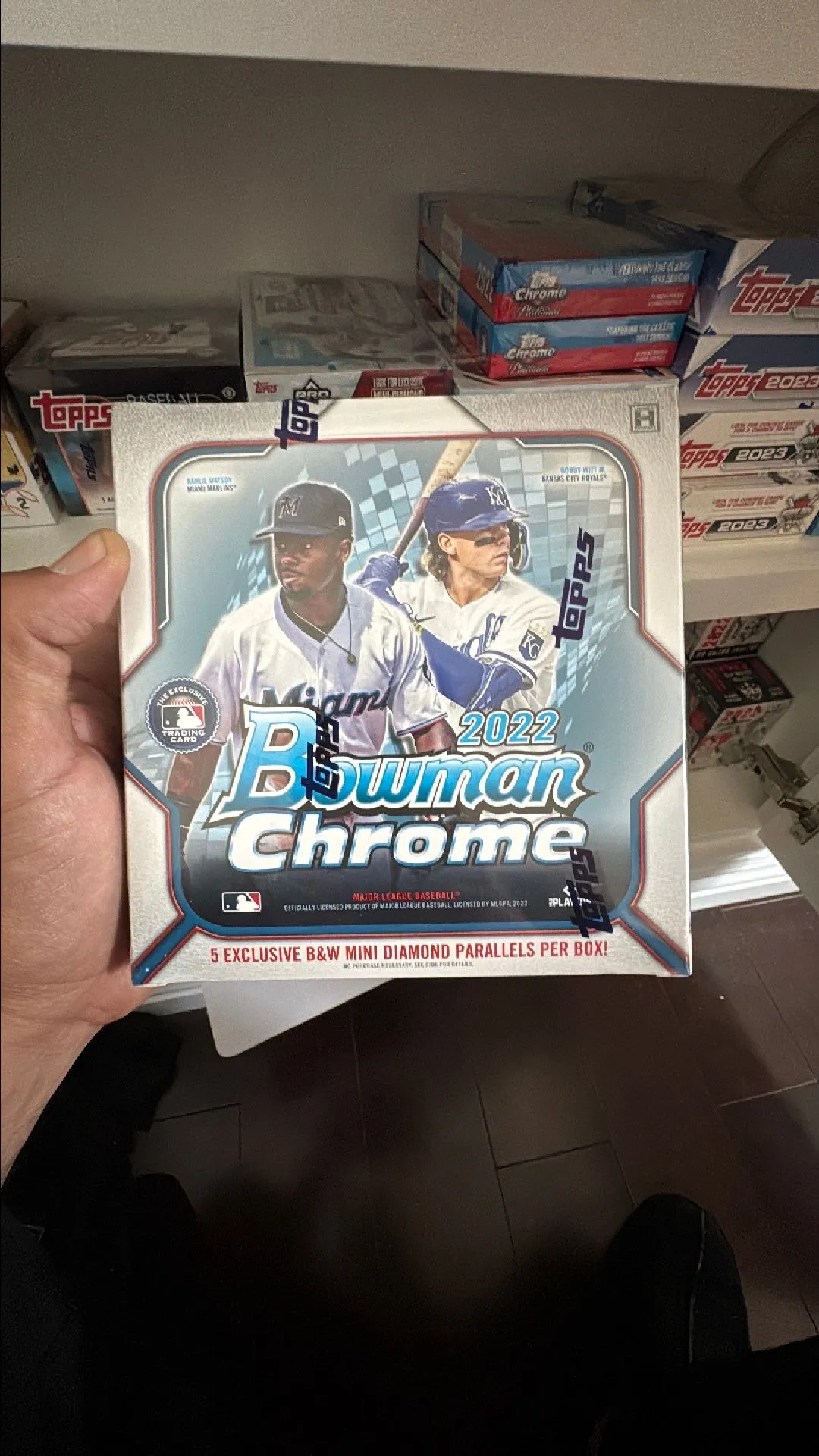Product image for 2022 Bowman Chrome Baseball Lite Hobby Box