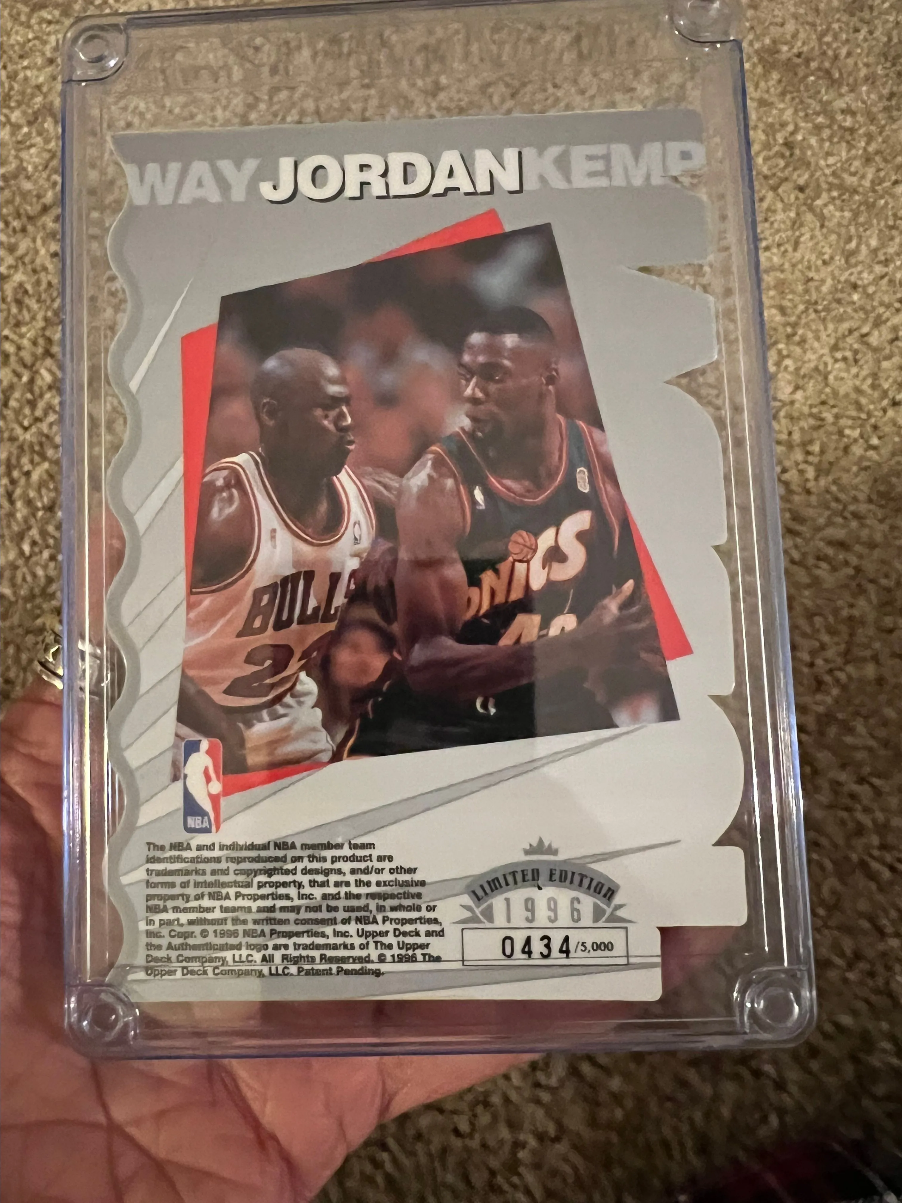 Product image for Michael Jordan command performance 0434/5000  limited NEW