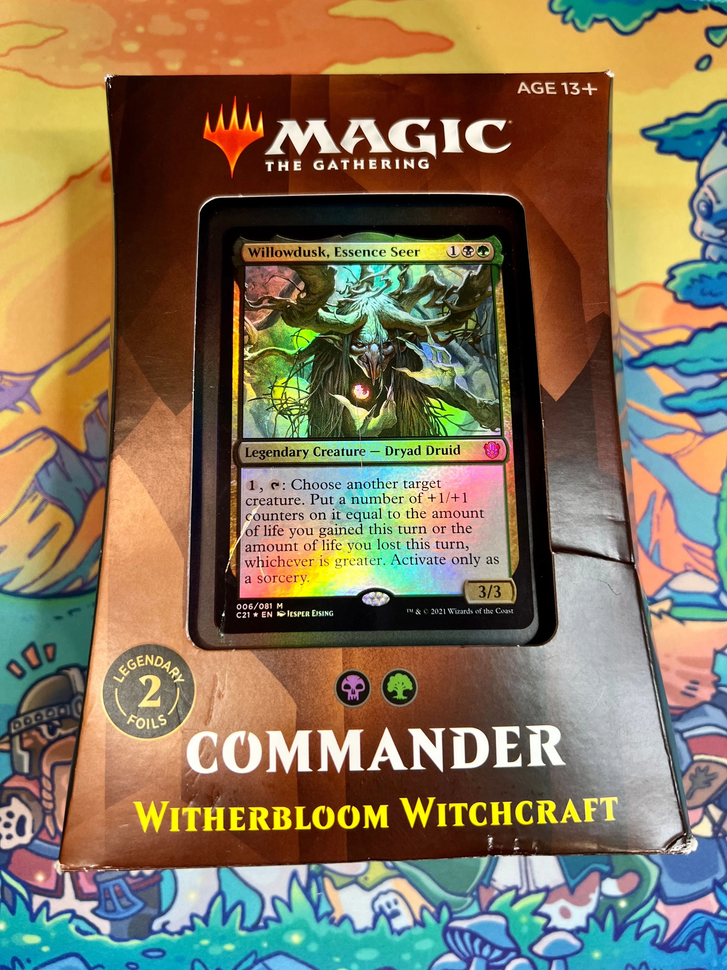 Product image for Witherbloom Witchcraft - Strixhaven Commander Deck