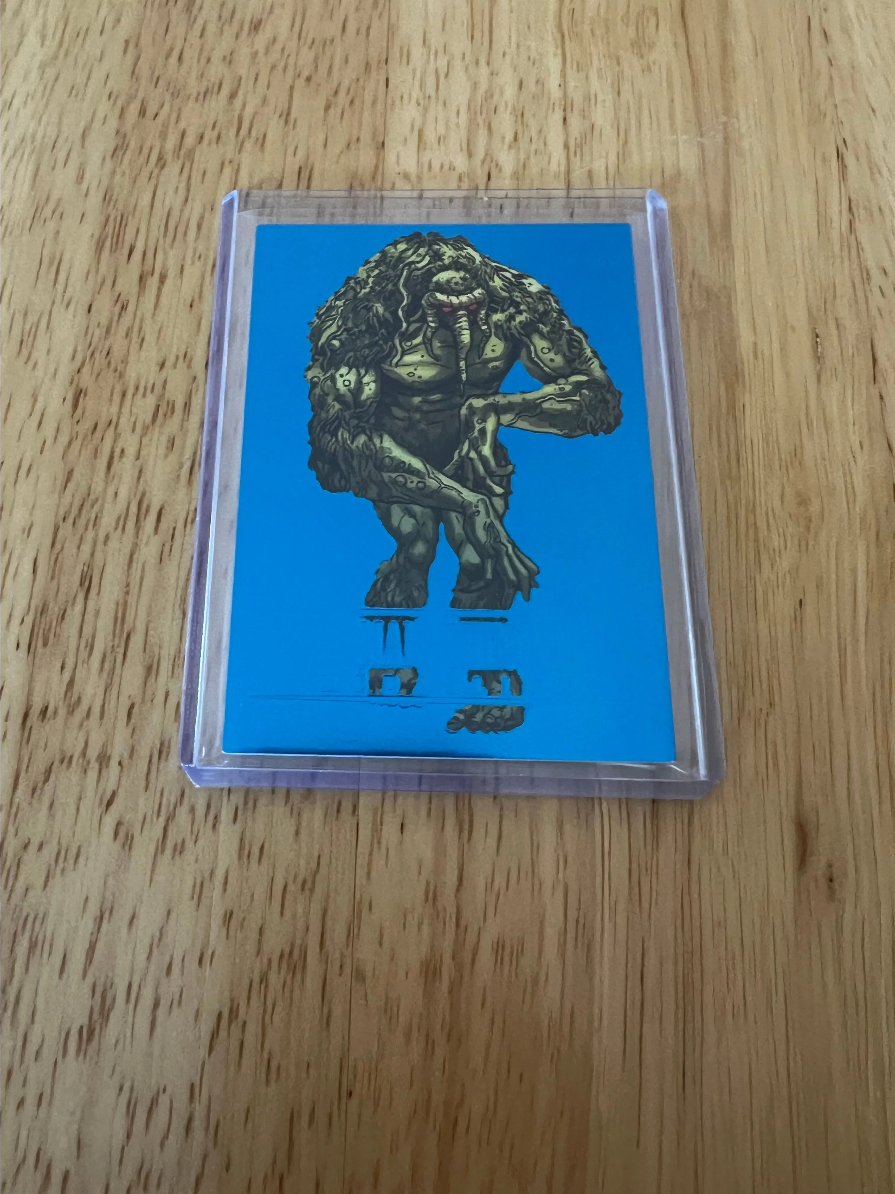 Product image for 2023 Fleer Ultra Midnight Sons Medallions Blue Sapphire 06/25 Man-Thing 1c5v
