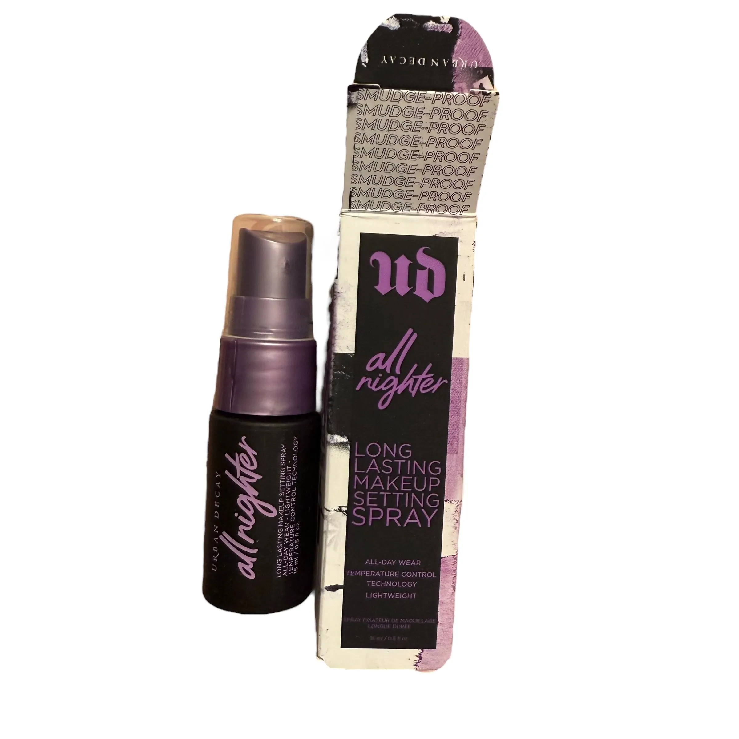 Product image for Urban Decay All Nighter Long Lasting Makeup Setting Spray Mini 0.50 oz