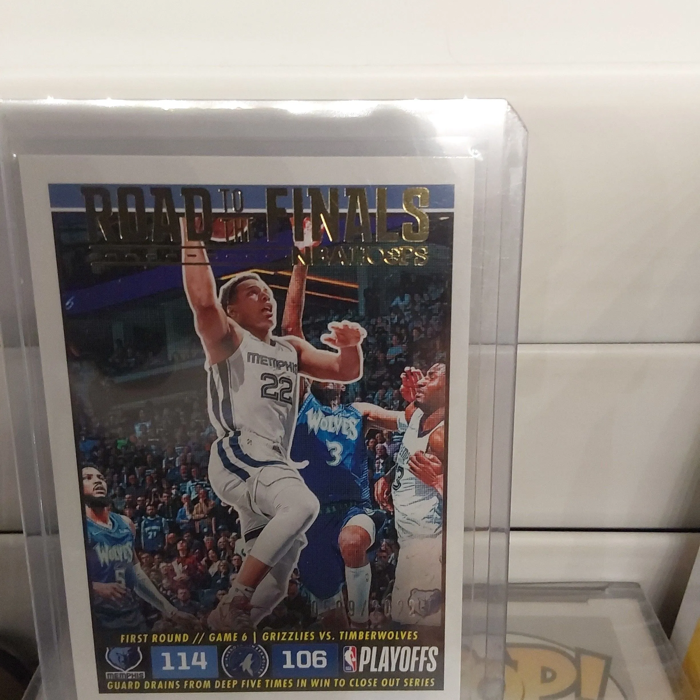 Product image for 2022-23  NBA Hoops Desmond Bane No. 43 Road to the Finals /2022