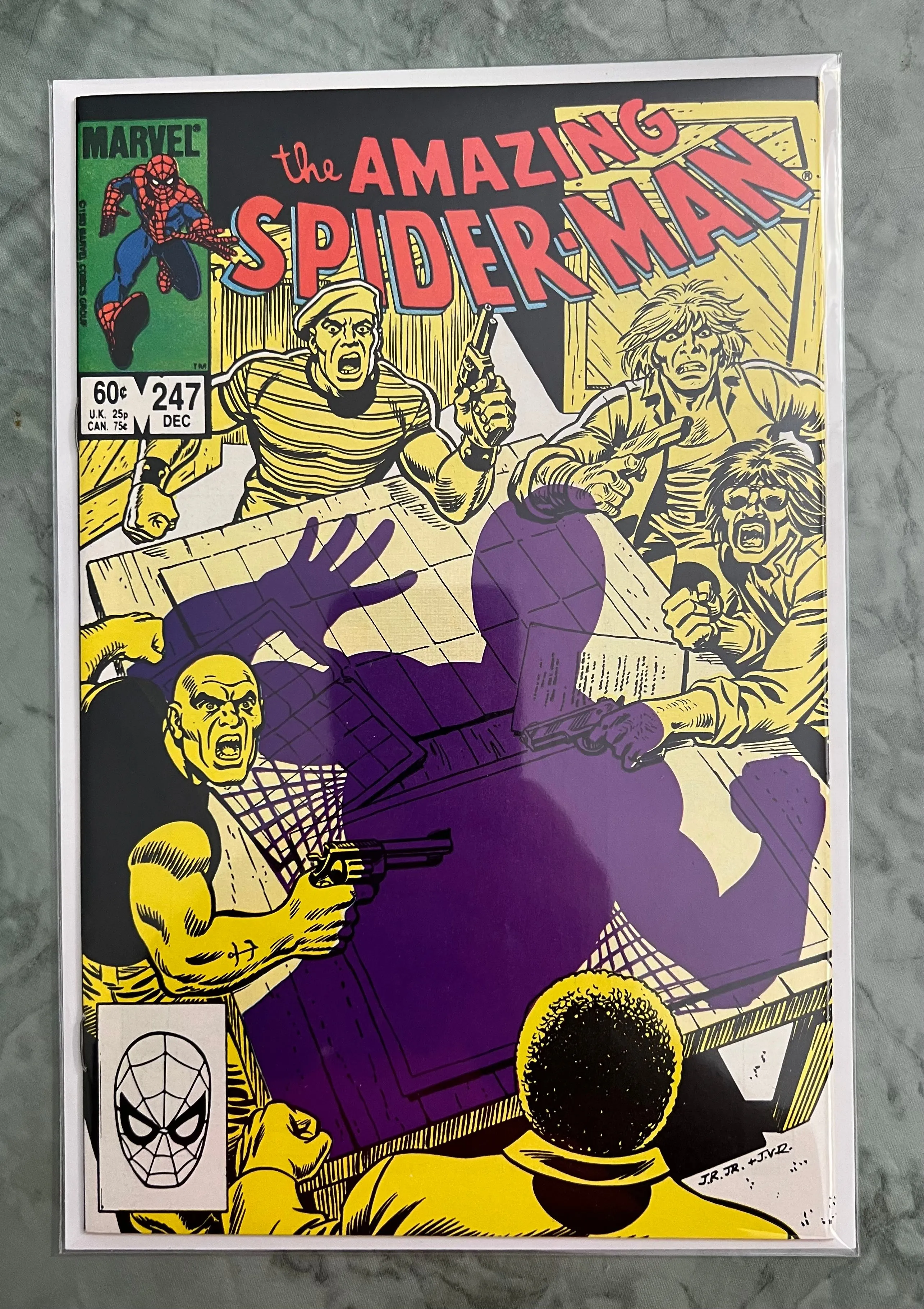 Product image for AMAZING SPIDER-MAN 247 FROG-MAN 1983