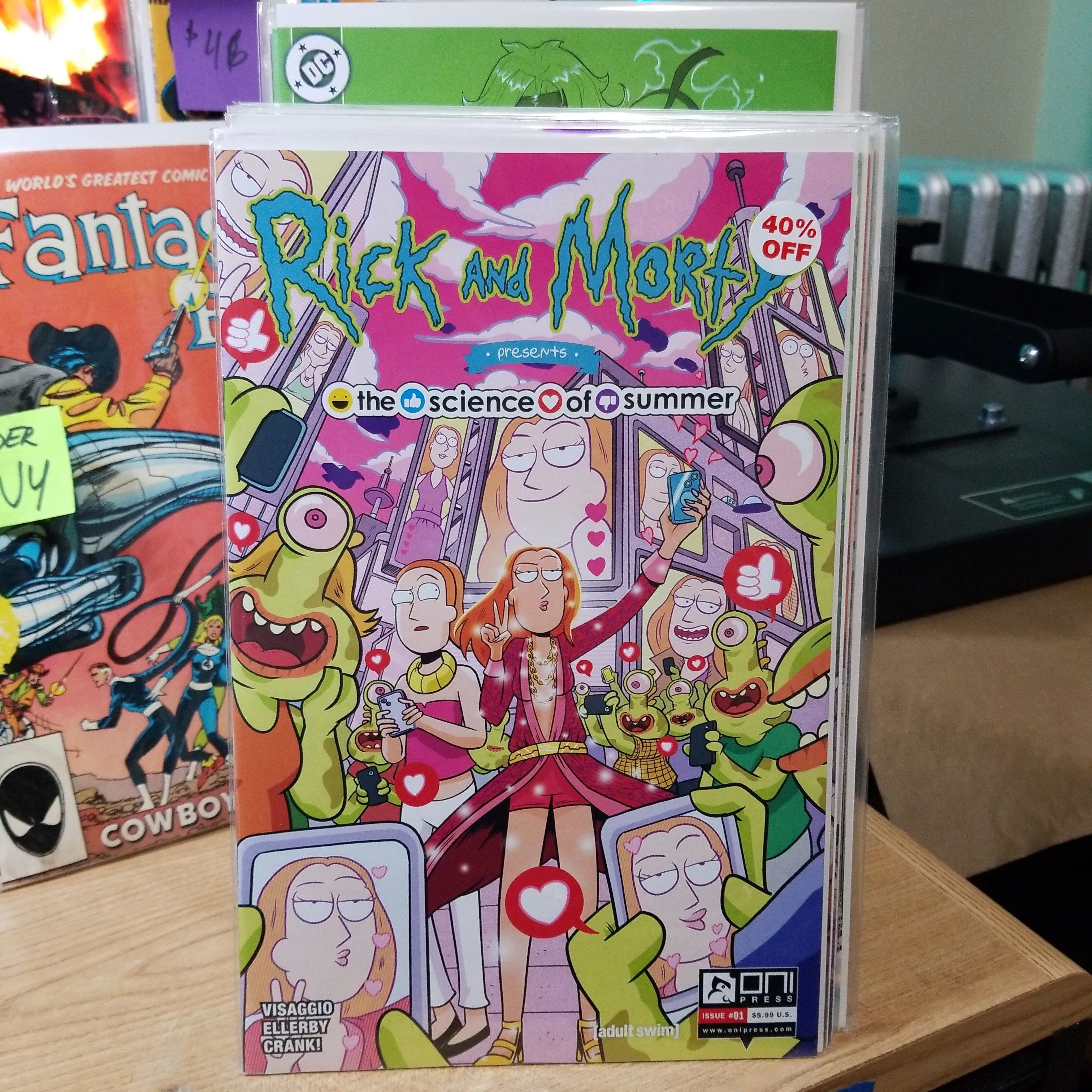 Product image for Rick and Morty the science of summer #1