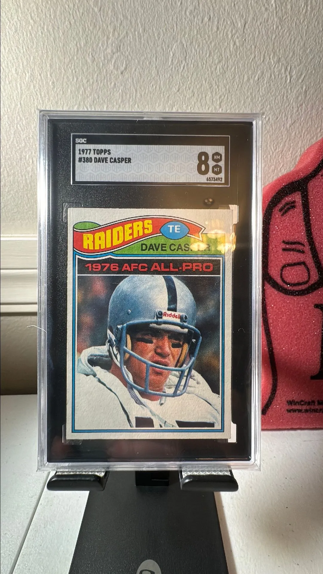 Product image for 1977 Topps Dave Casper SGC  8