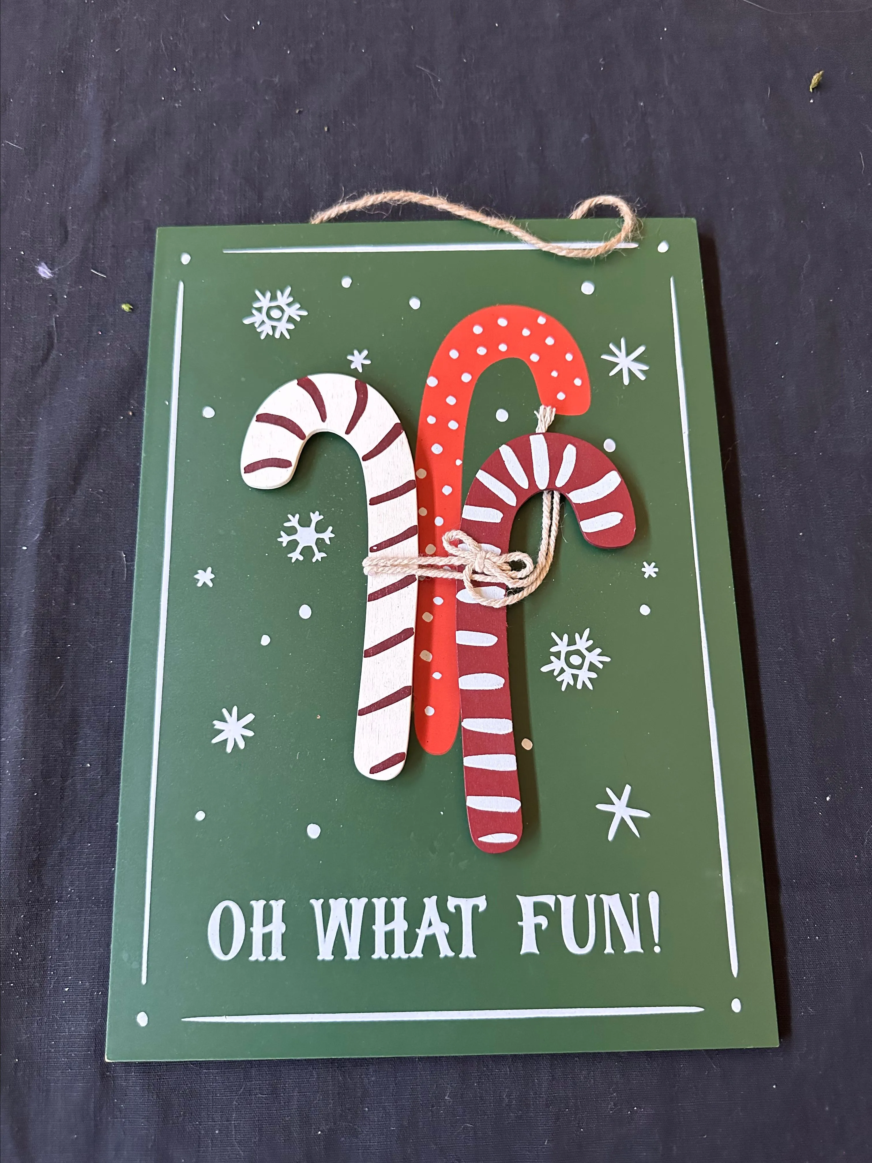 Product image for Christmas Candycane Sign