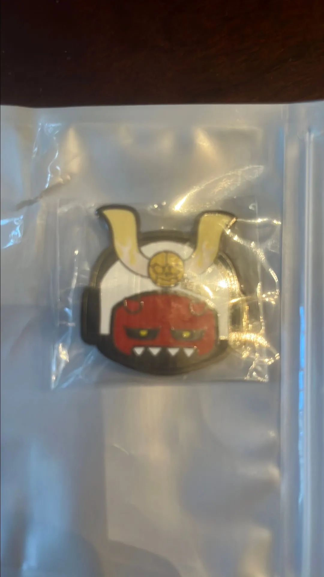 Product image for Mr. Bone Designer Pin - Red