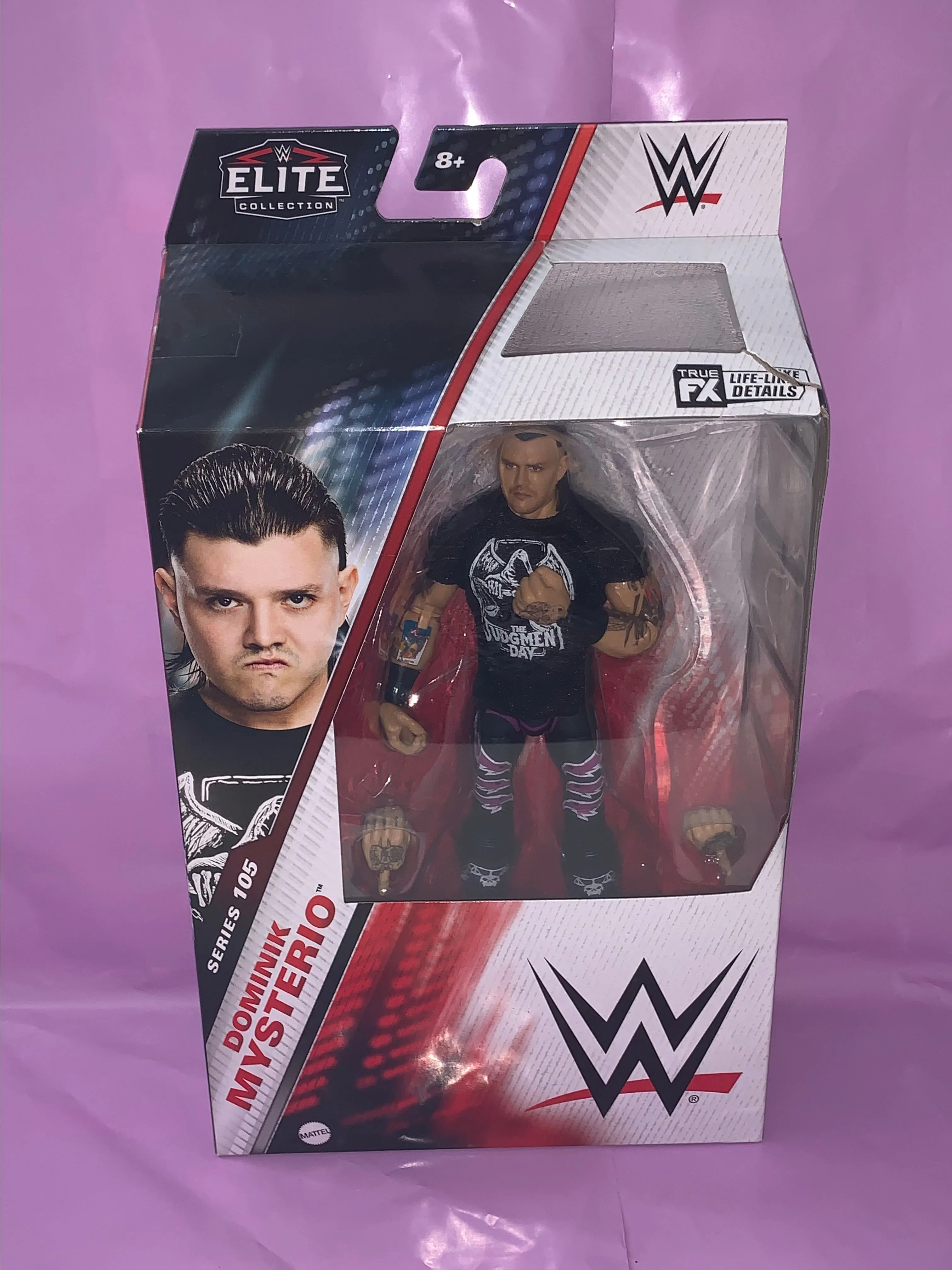 Product image for WWE Dominik Mysterio Elite Figure Judgement Day Mattel
