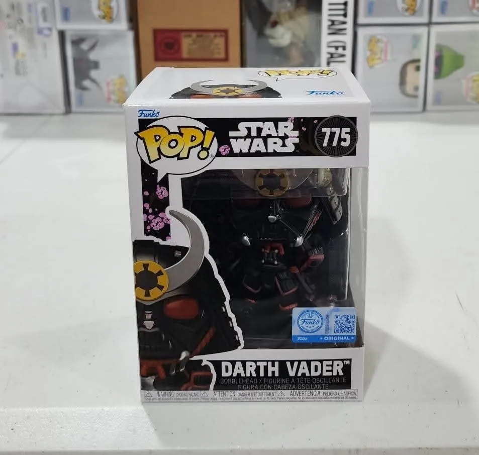Product image for Star Wars Impressions Funko Pop Darth Vader Samurai Exclusive # 775 +Protector