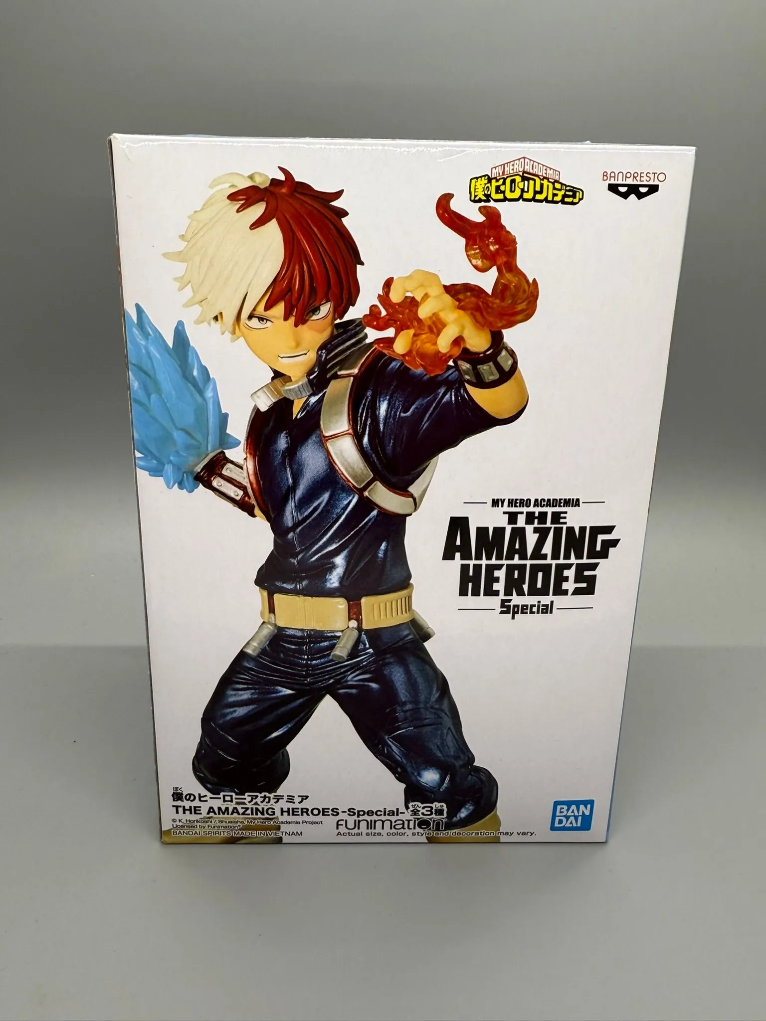 Product image for BanPresto - My Hero Academia The Amazing Heroes - Special Shoto Todoroki Figure
