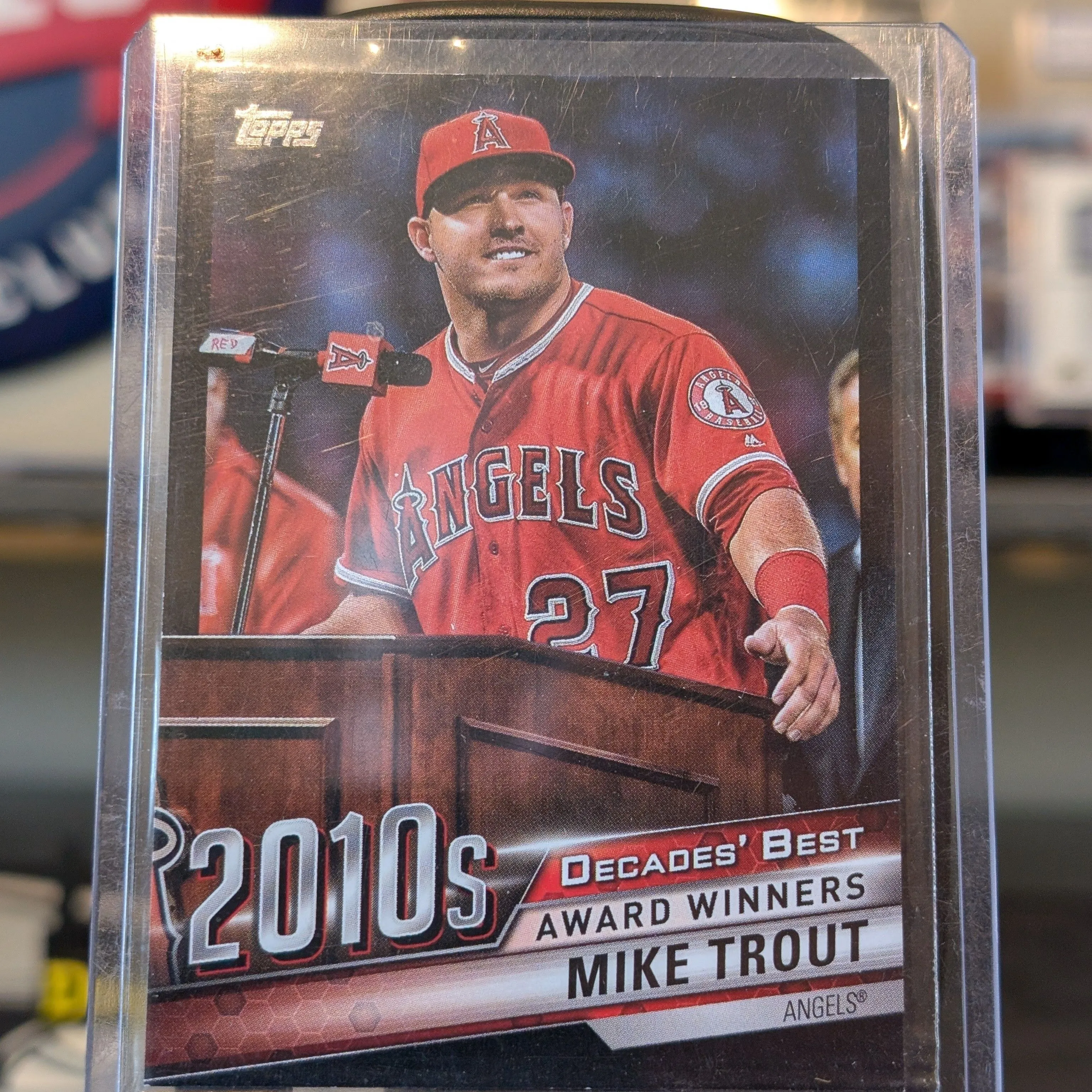Product image for Mike Trout 2020 Topps Decade's Best Mike Trout 235/299