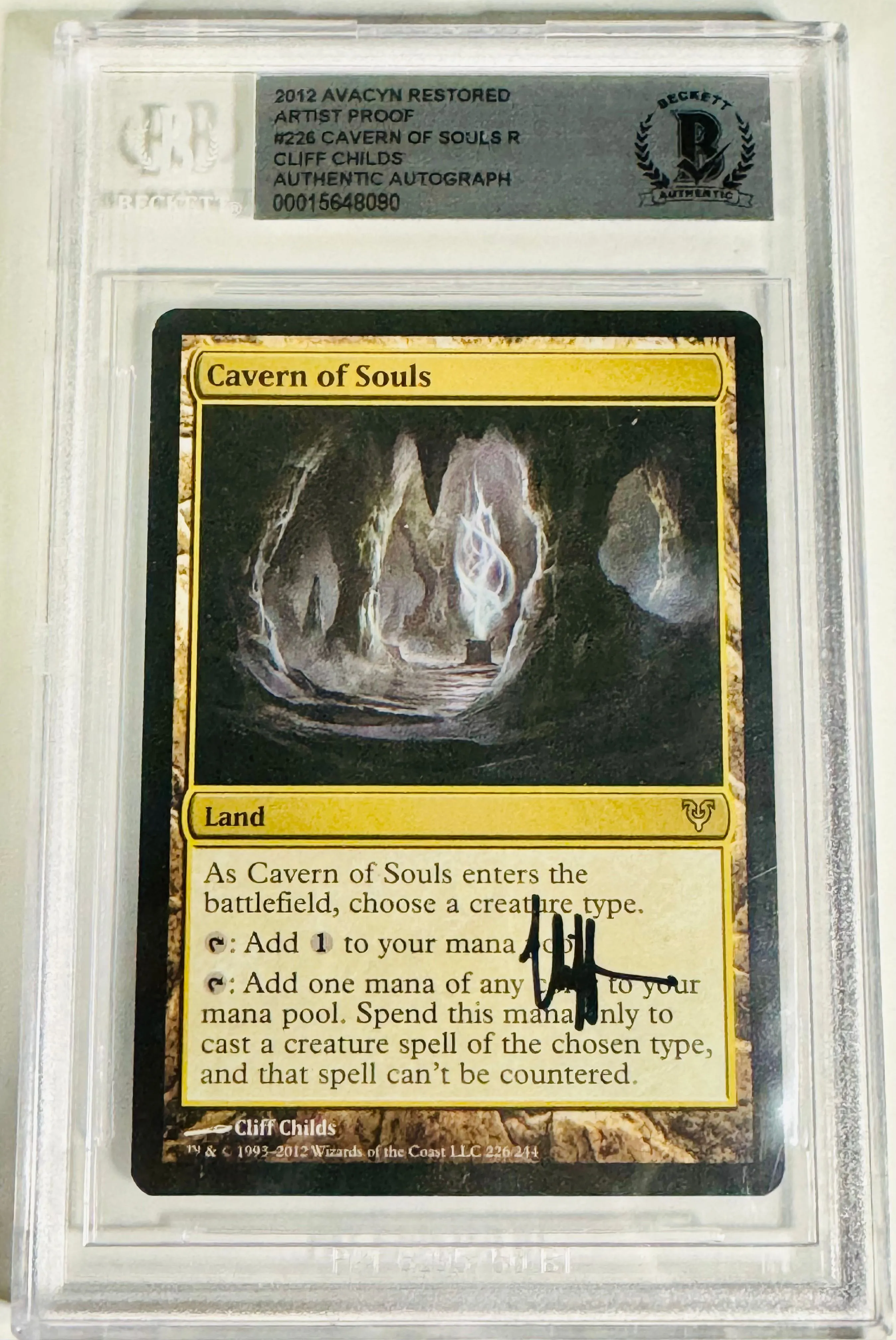 MTG - Signed Artist Proof Cavern of Souls BGS 27/50  Whatnot: Shop, Sell,  Connect