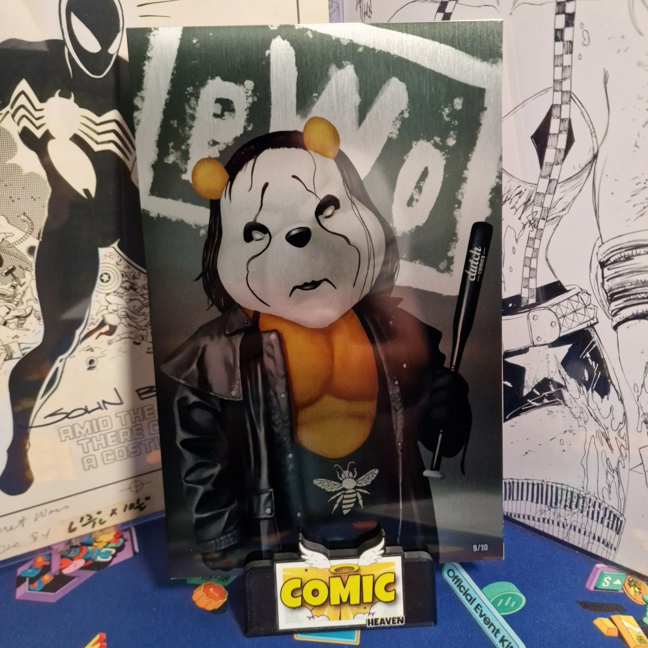 Product image for 00. Do You Pooh PWO Sting SDCC METAL CVR Exclusive LTD 10 cover number 9/10 🔥