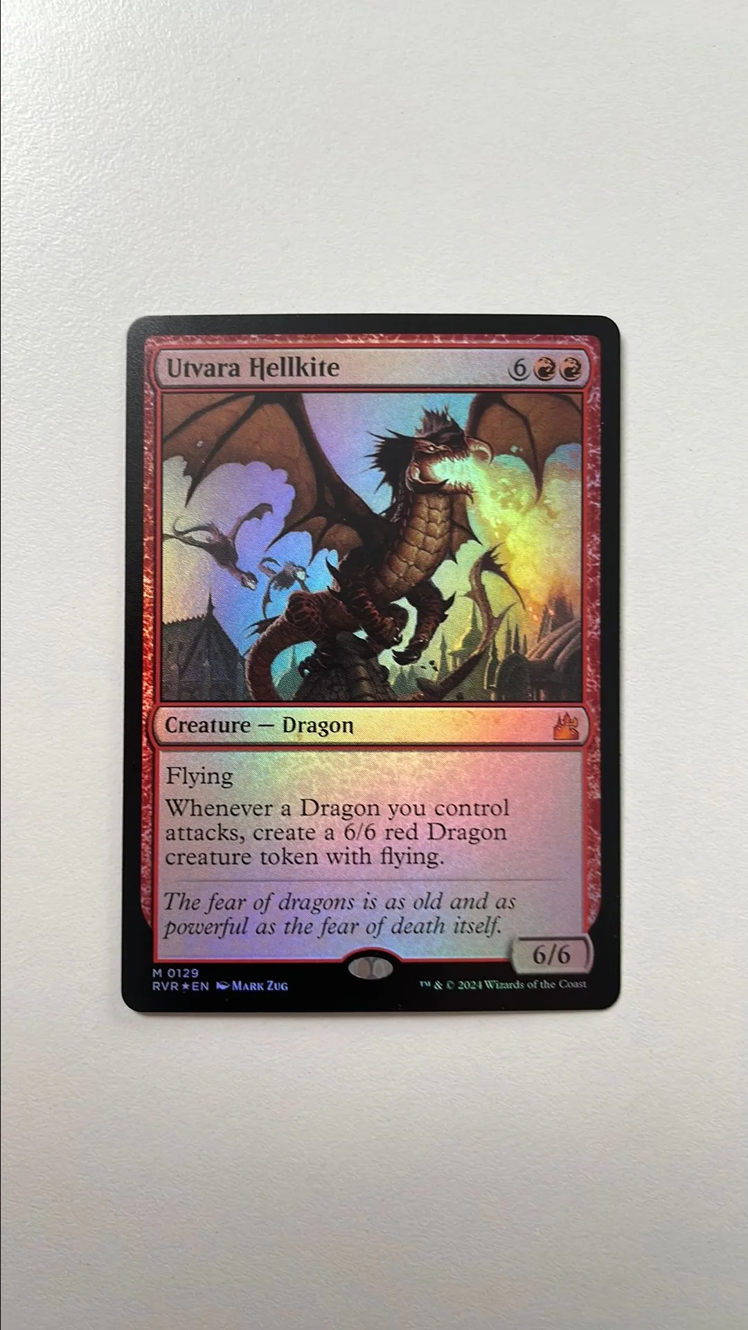 FOIL Utvara Hellkite (RVR) · Whatnot : Acheter, vendre et tisser des liens, image size:3840x6827