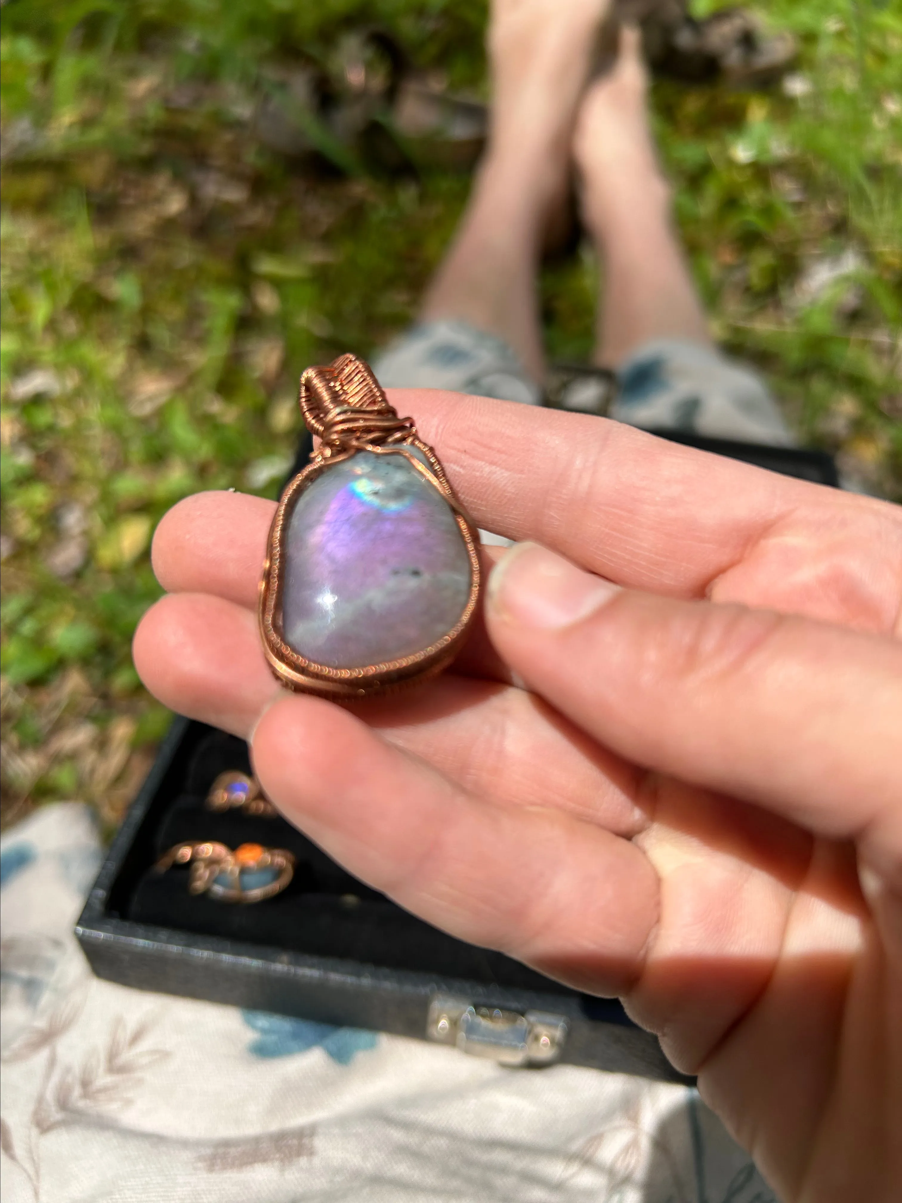 Product image for Purple labradorite
