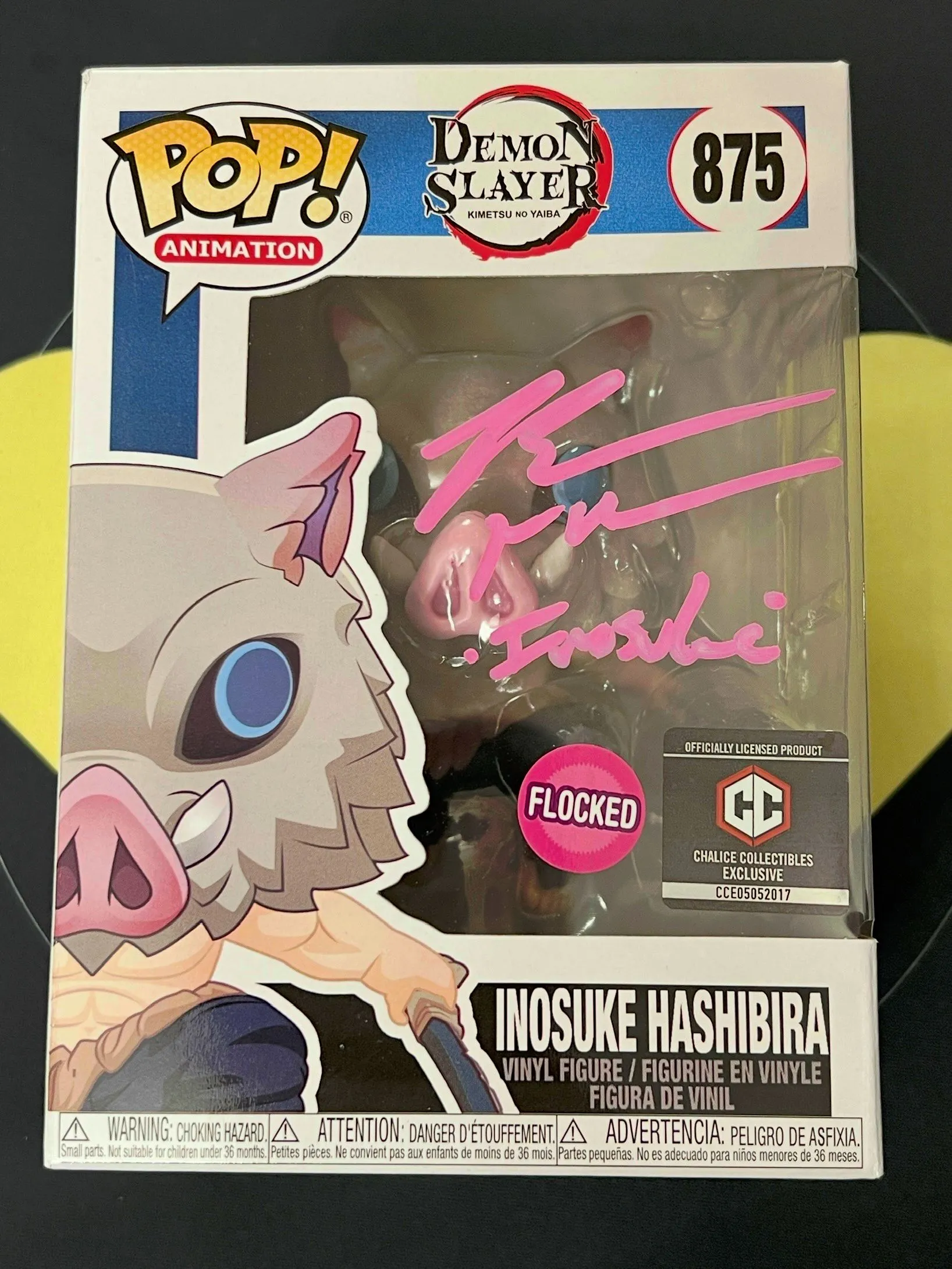Product image for Flocked Inosuke Autographed