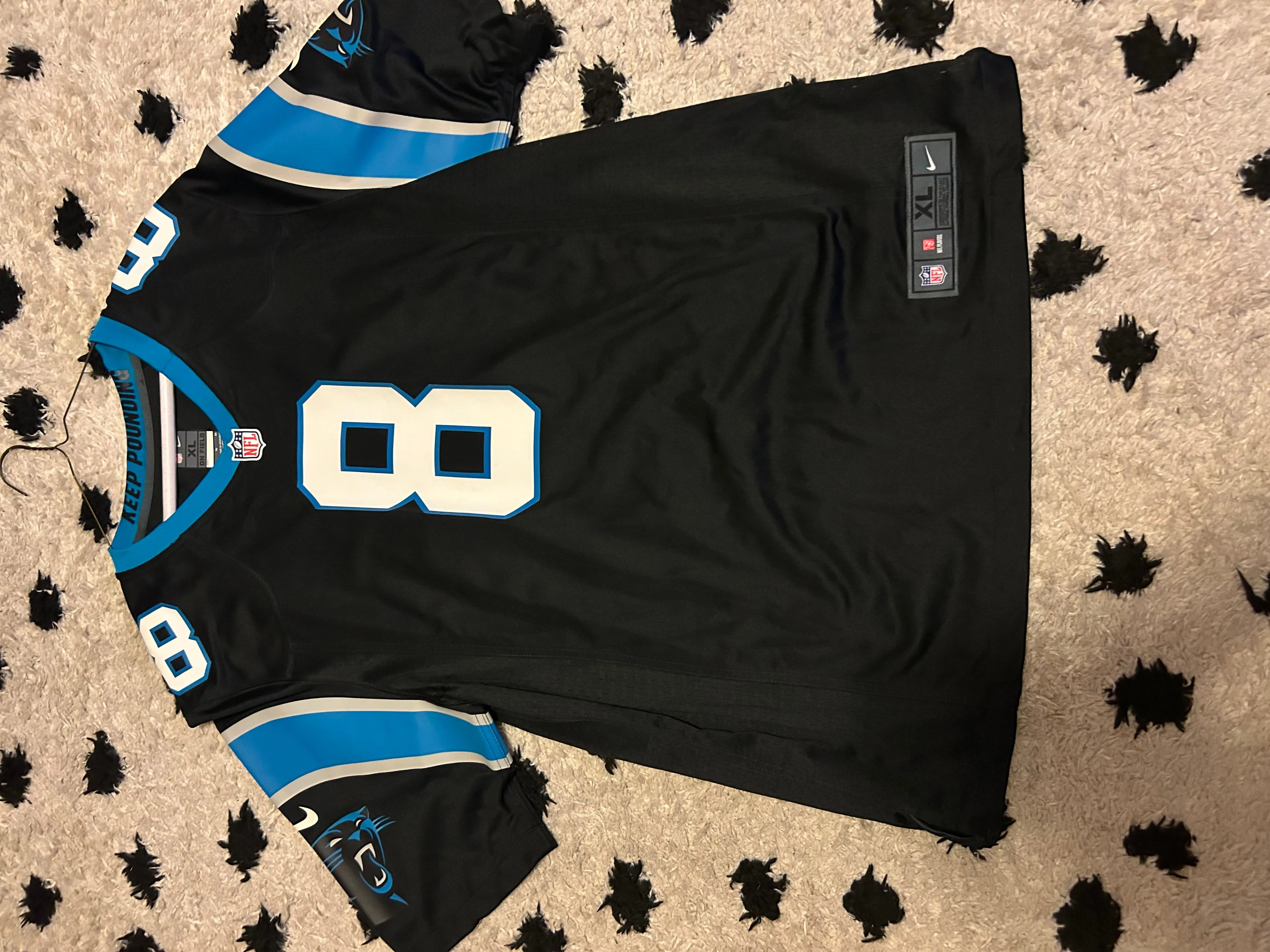 Product image for Carolina panthers jersey