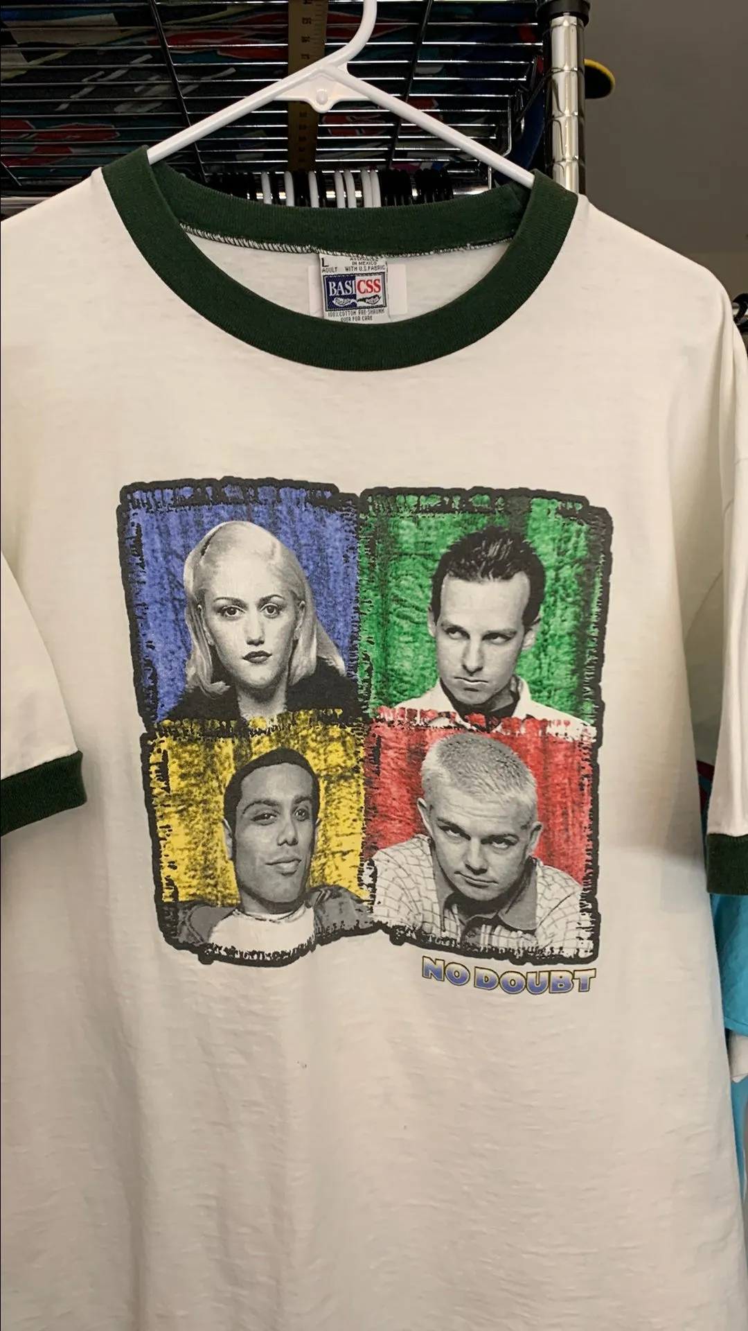 Product image for No Doubt 1997 Tragic Kingdom Tour Ringer Large