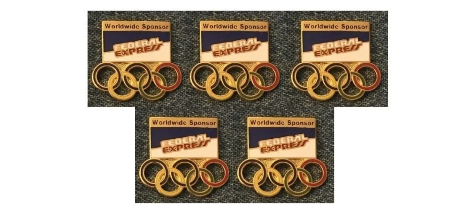 Product image for Federal Express Olympic Pins