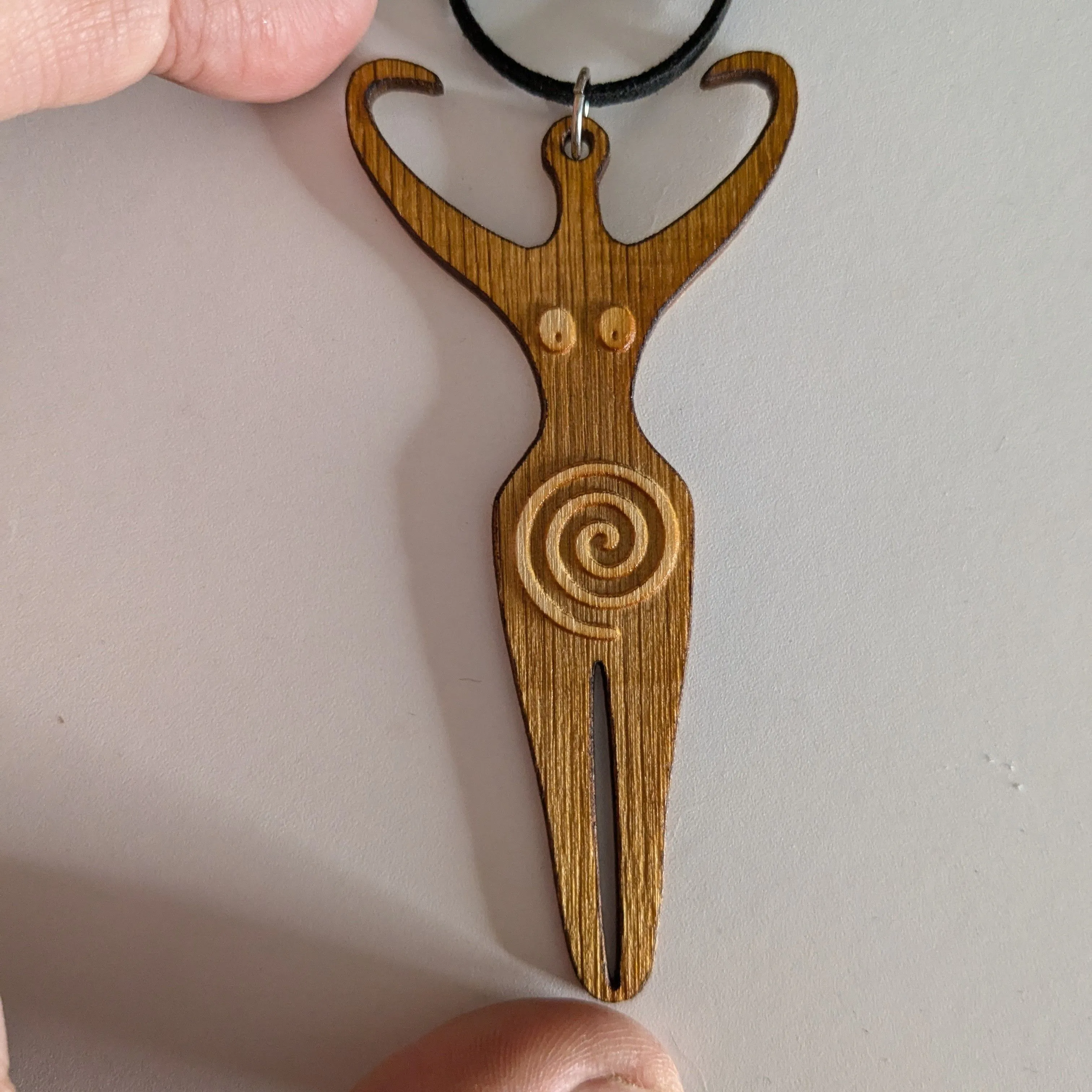 Product image for Wooden Goddess pendant