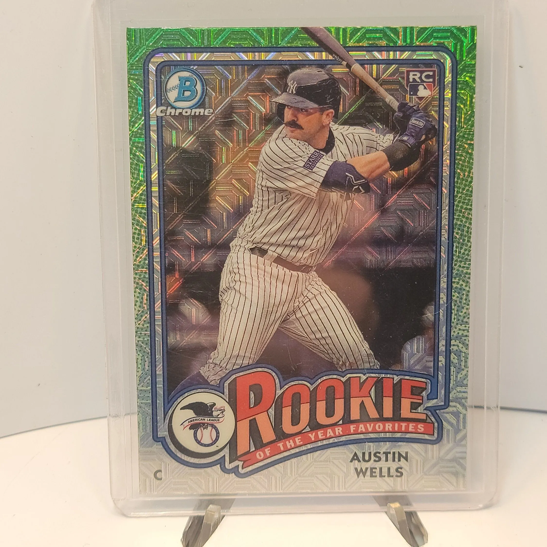 Product image for 2024 Bowman Chrome Austin Wells Mojo