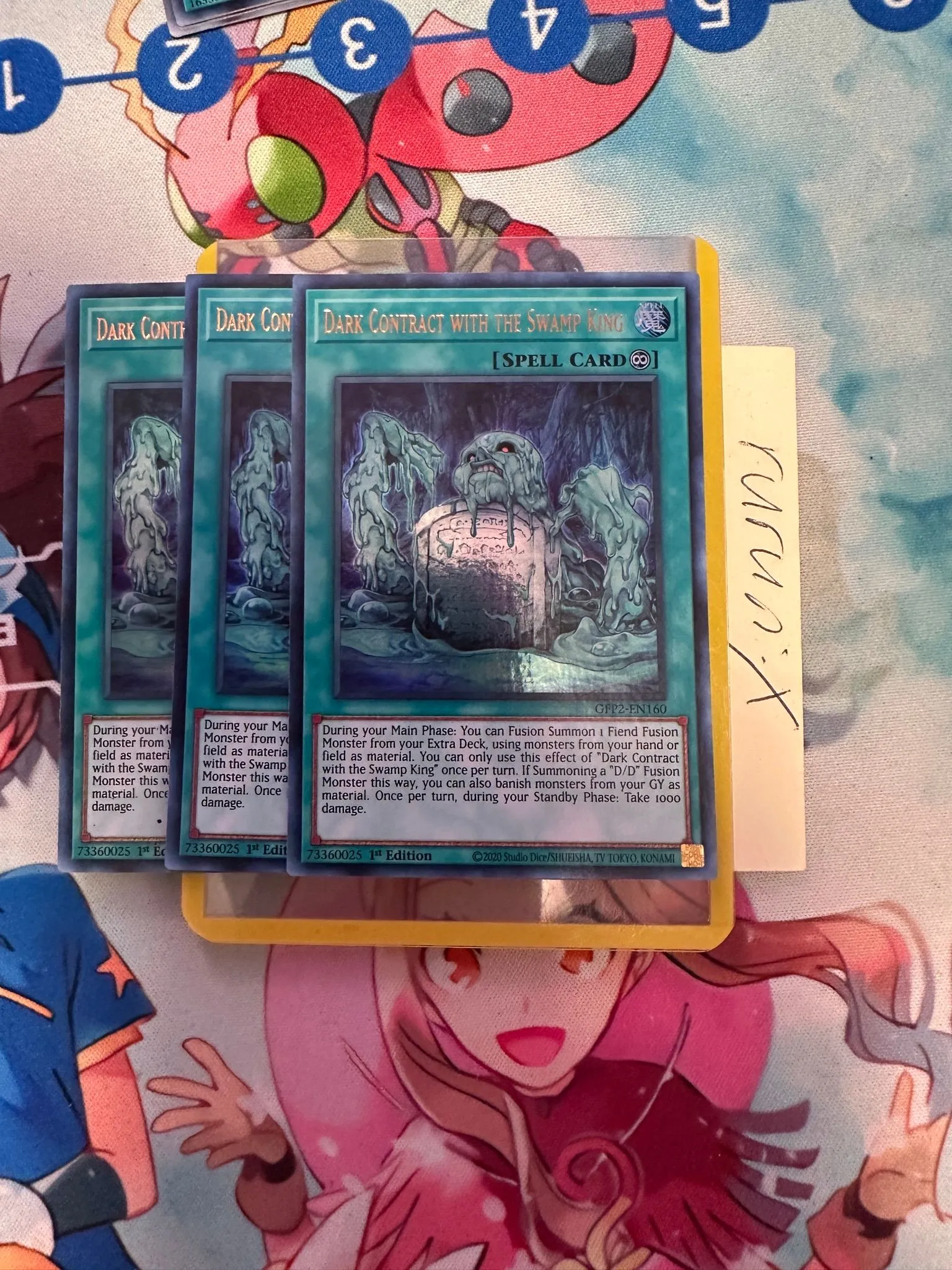 3x Yugioh Dark Contract with the Swamp King GFP2-EN160 Ultra Rare D/D/D  Ghosts From the Past: The 2n  Whatnot: Shop, Sell, Connect