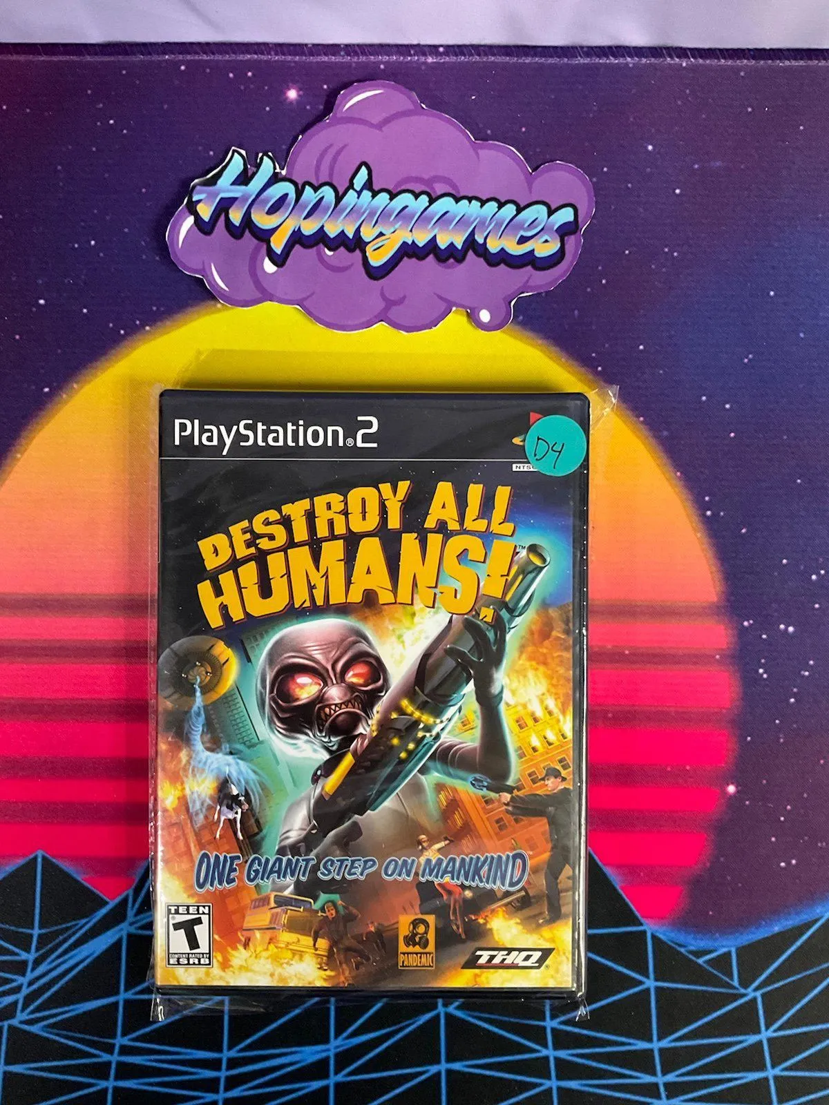 Product image for Destroy All Humans (Sony PlayStation 2, 2005) TESTED #D4