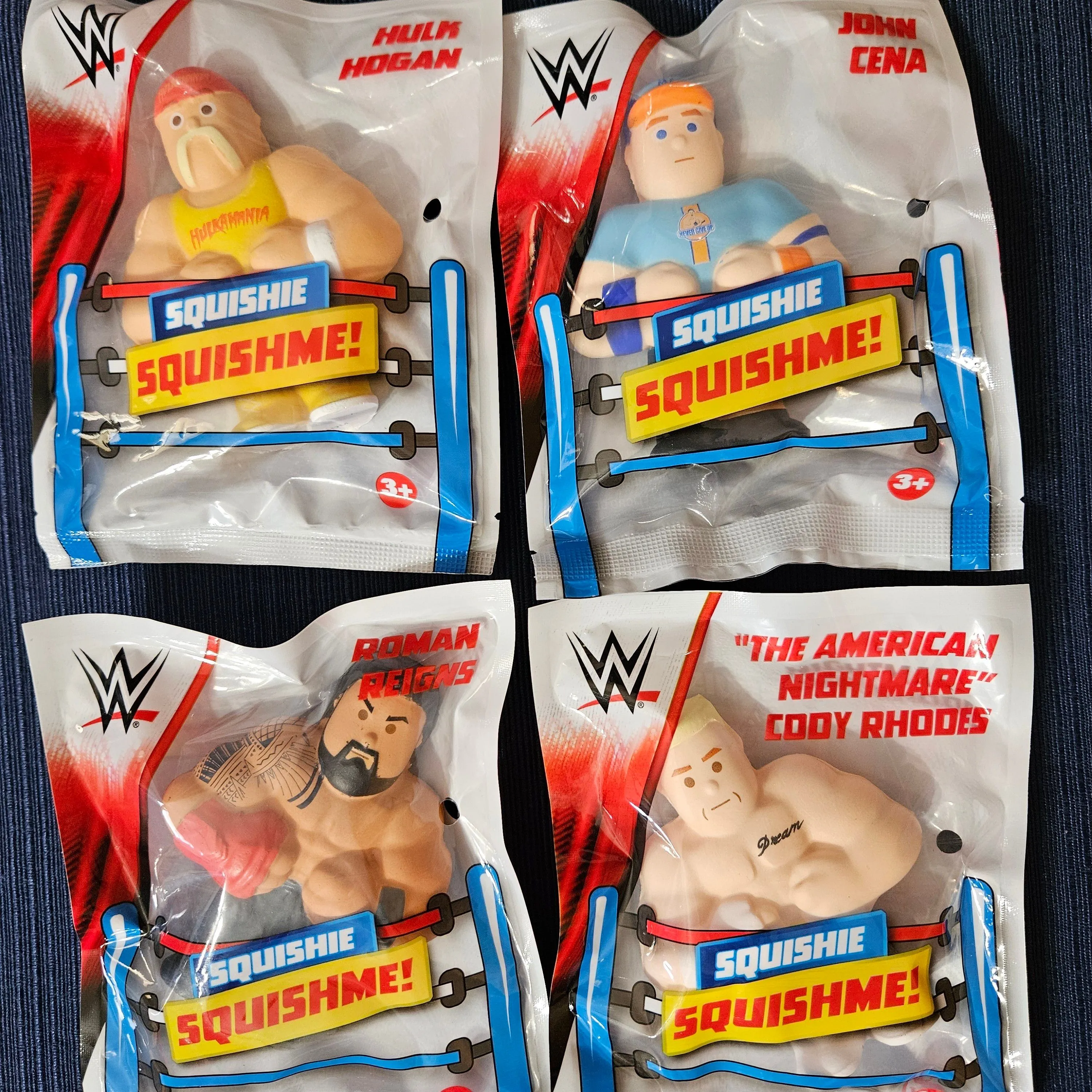 Product image for WWE Squishie Squishme! Complete Set