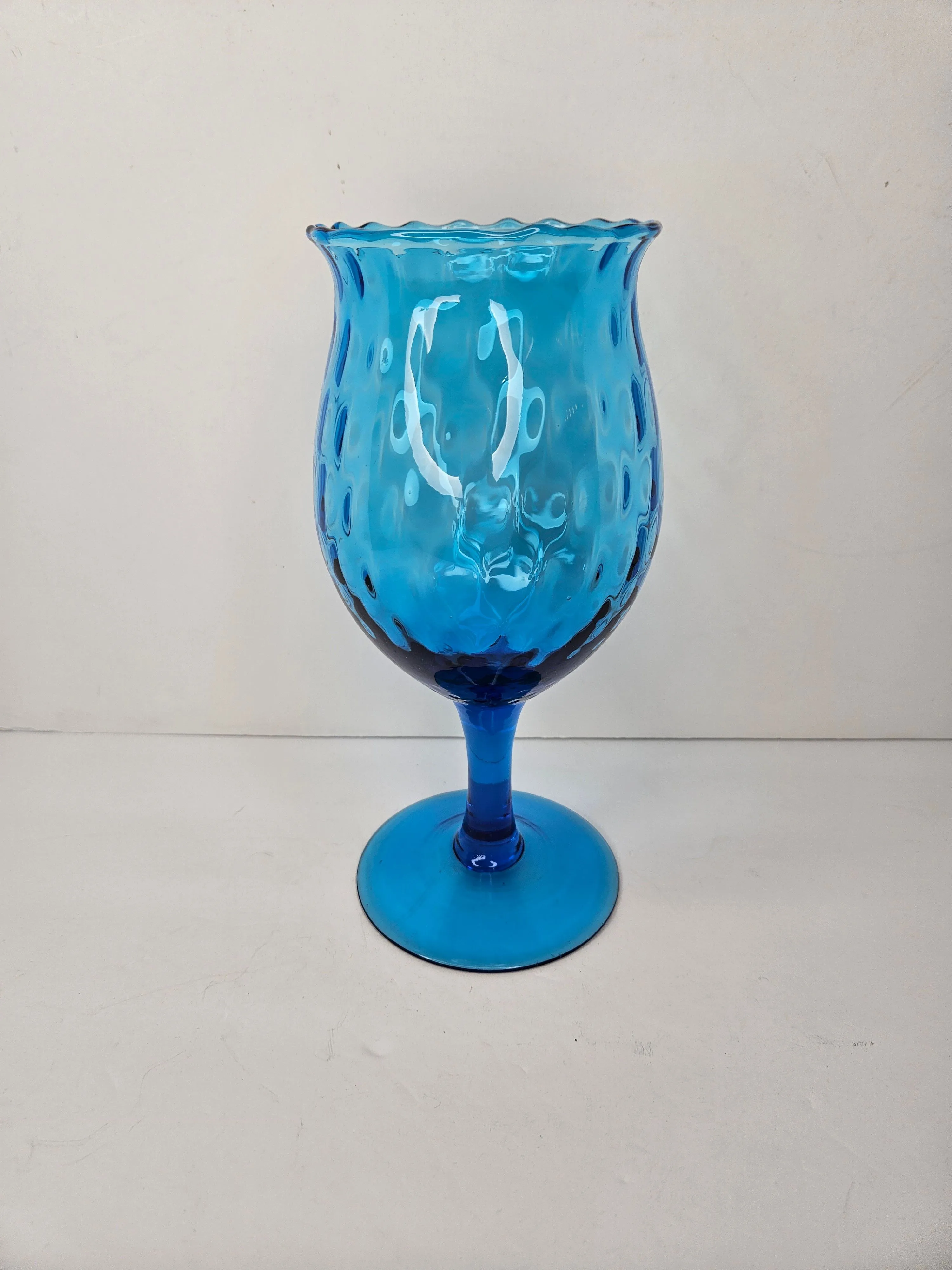 Product image for A30. Empoli Blue Diamond Optic Goblet 