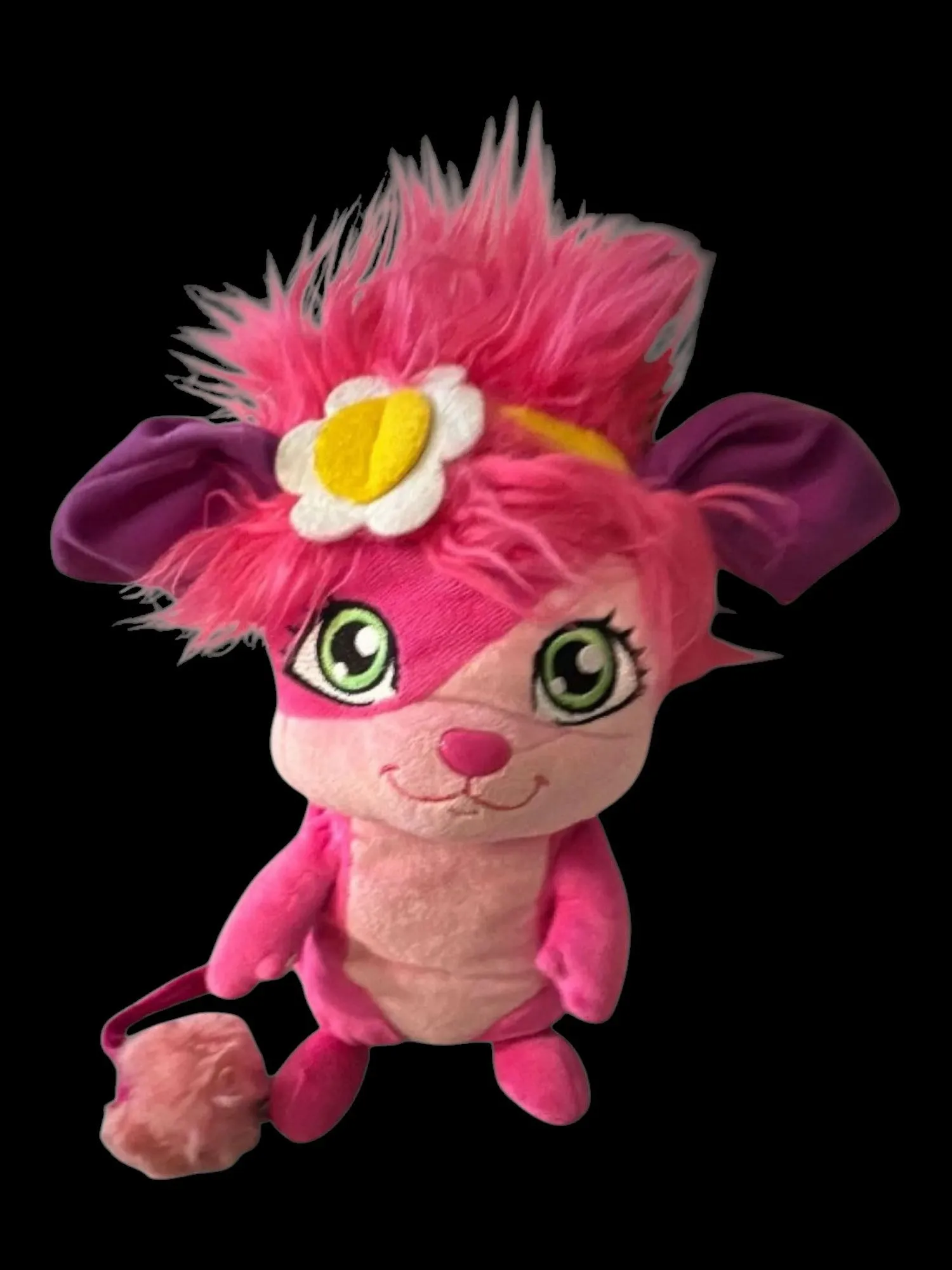 Product image for Popples Bubbles Plush 2015 Stuffed Animal Toy Spin Master Pink