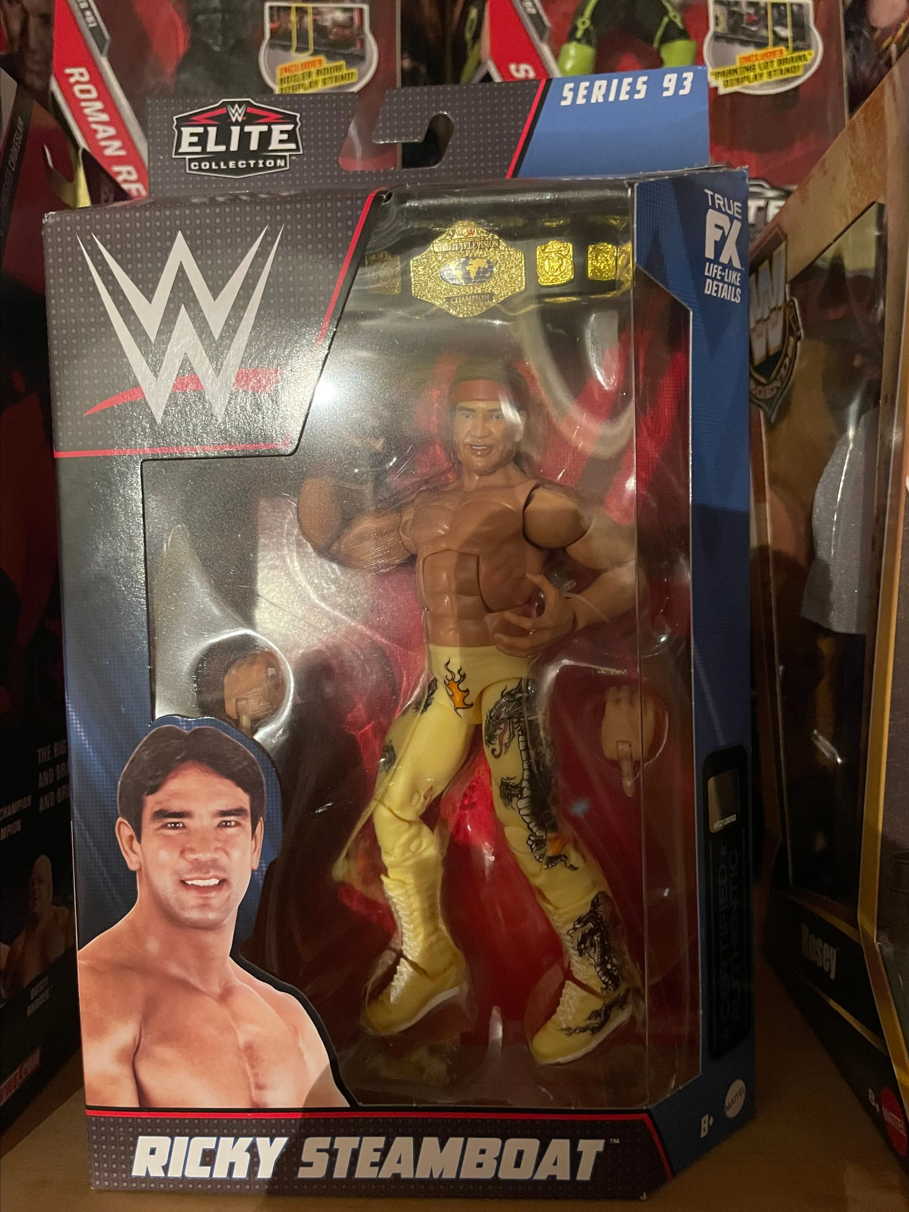Product image for WWE Elite Ricky Steamboat Chase NEW