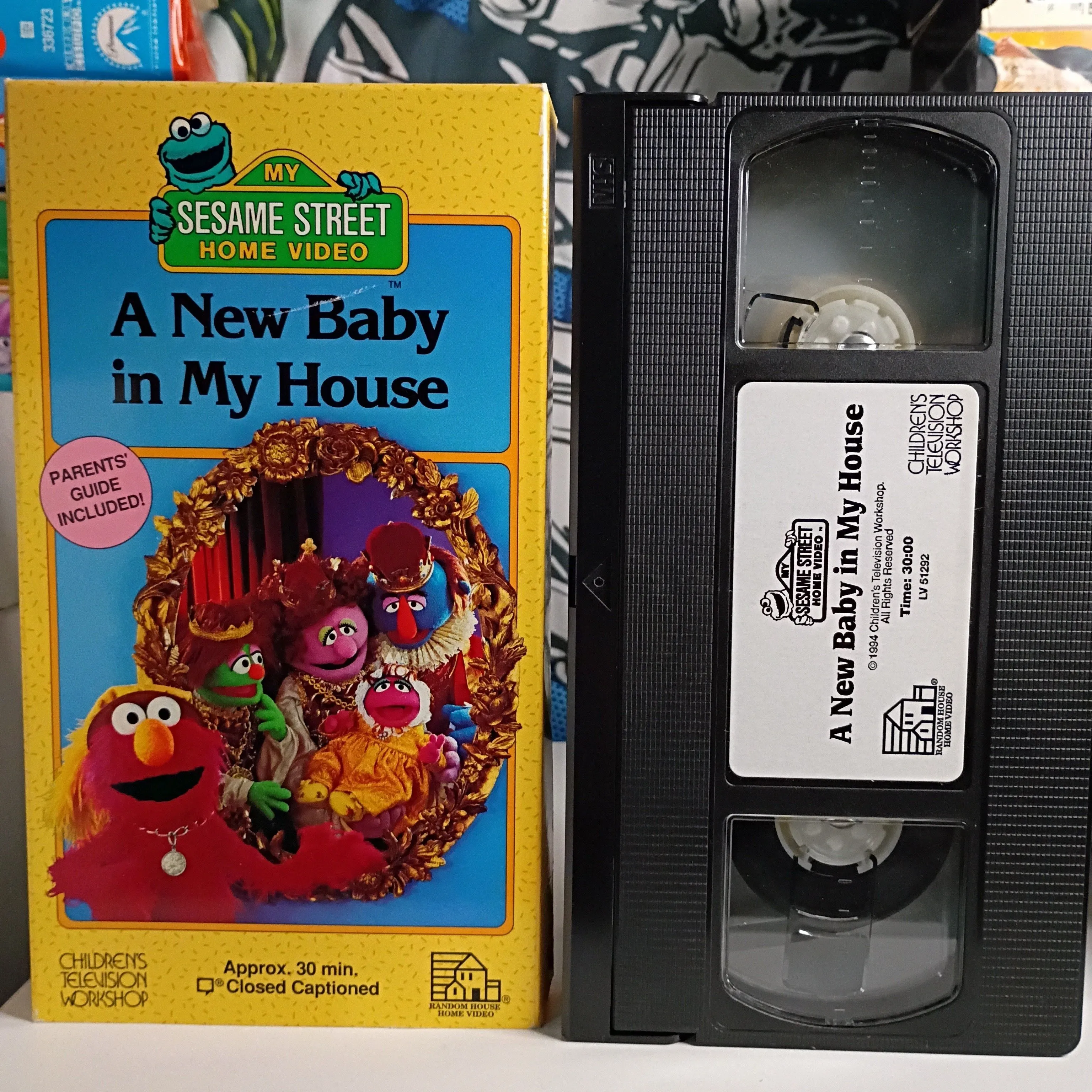 Product image for Sesame Street "ANew Baby in My House"