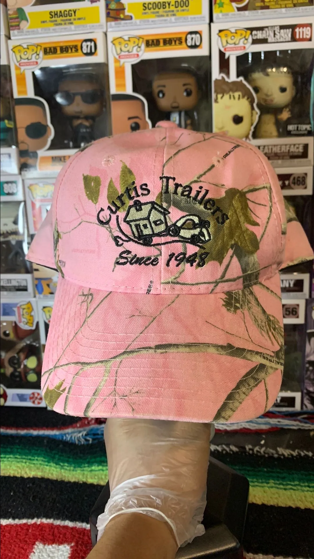 Product image for Pink Real Tree Camo Hat