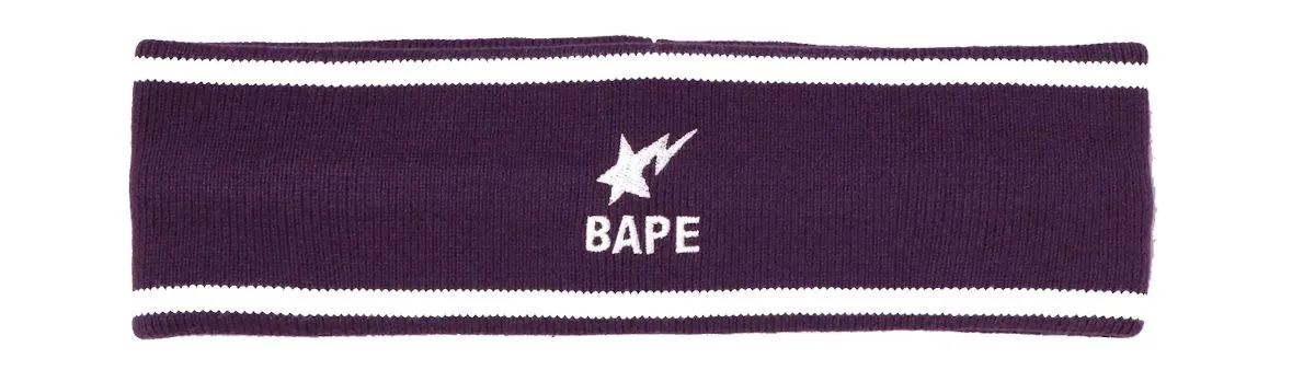 Product image for Headgear - Bape Headband 2022 Purple