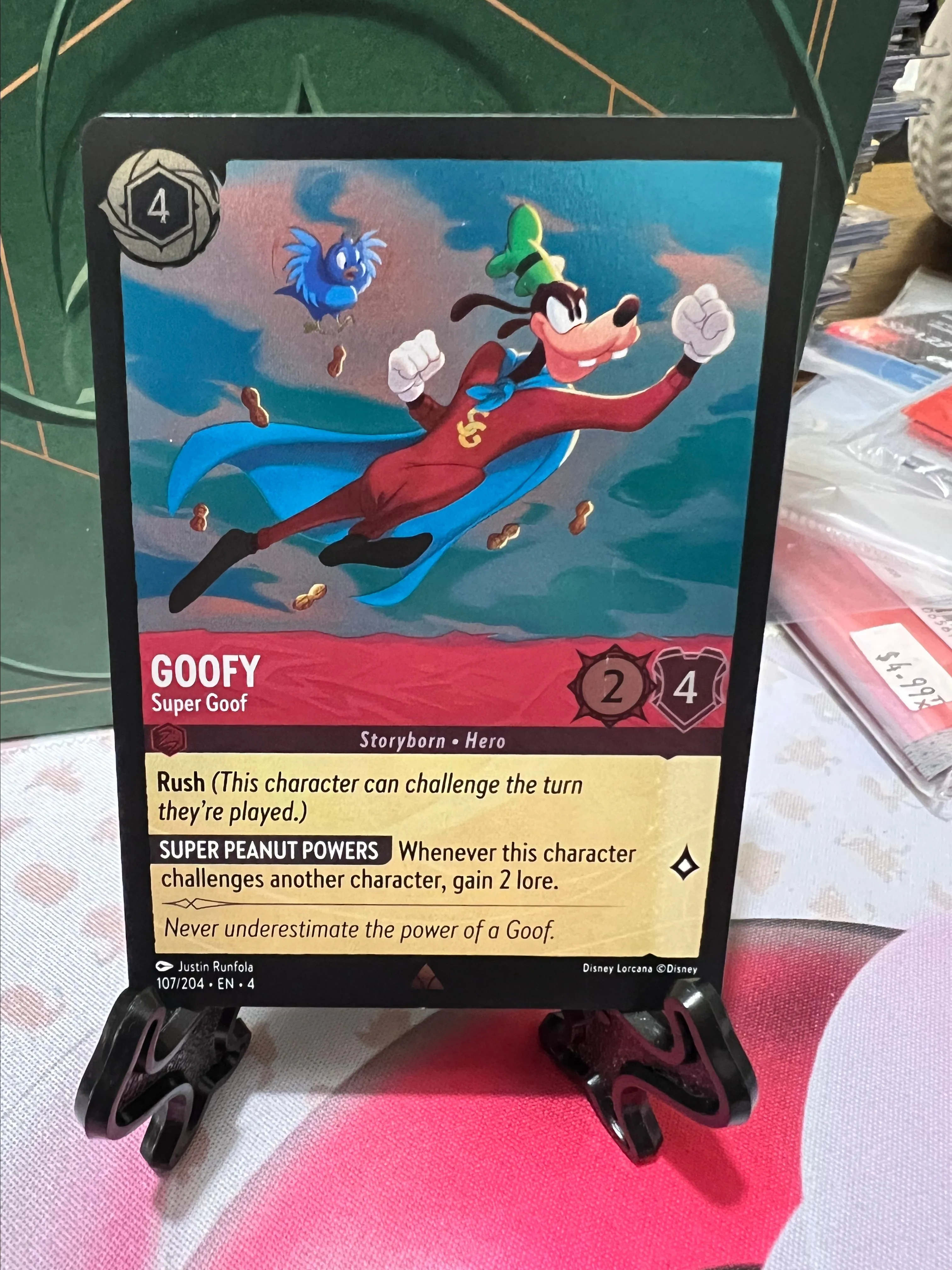 Product image for Goofy - Super Goof - Ursula's Return (4) Cold Foil