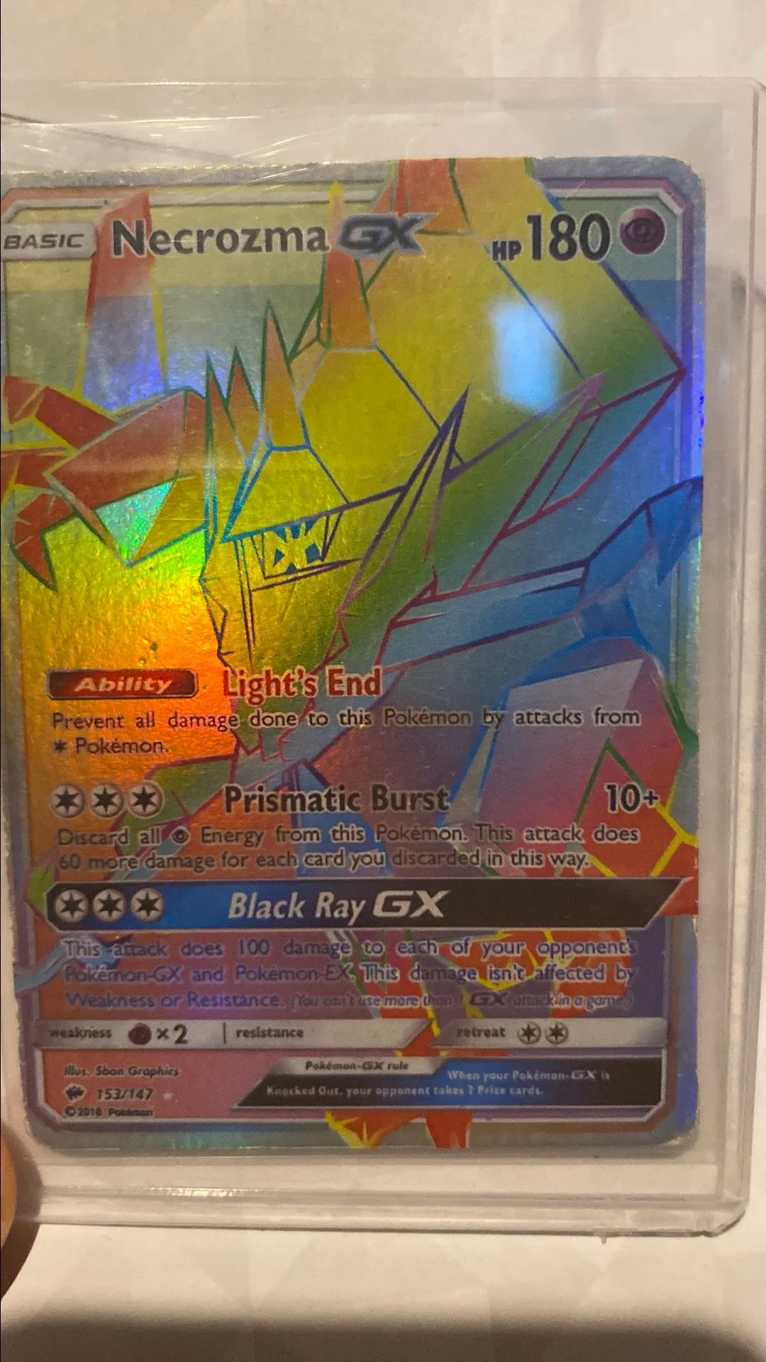 Necrozma GX 153/147 Ultra Rare Pokemon Card Sun & Moon Base Set  Whatnot:  Shop, Sell, Connect
